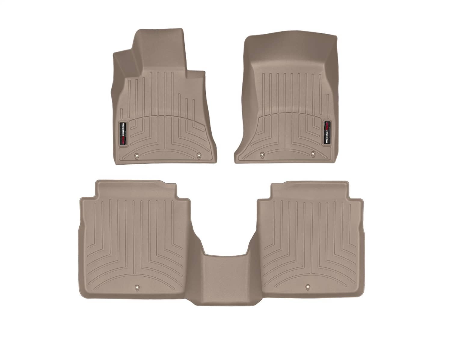 Weathertech - 45738-1-2 - Front and Rear - Floor Mat Set