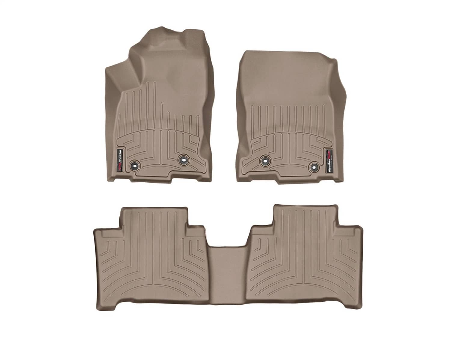 Weathertech - 45749-1-2 - Front and Rear - Floor Mat Set