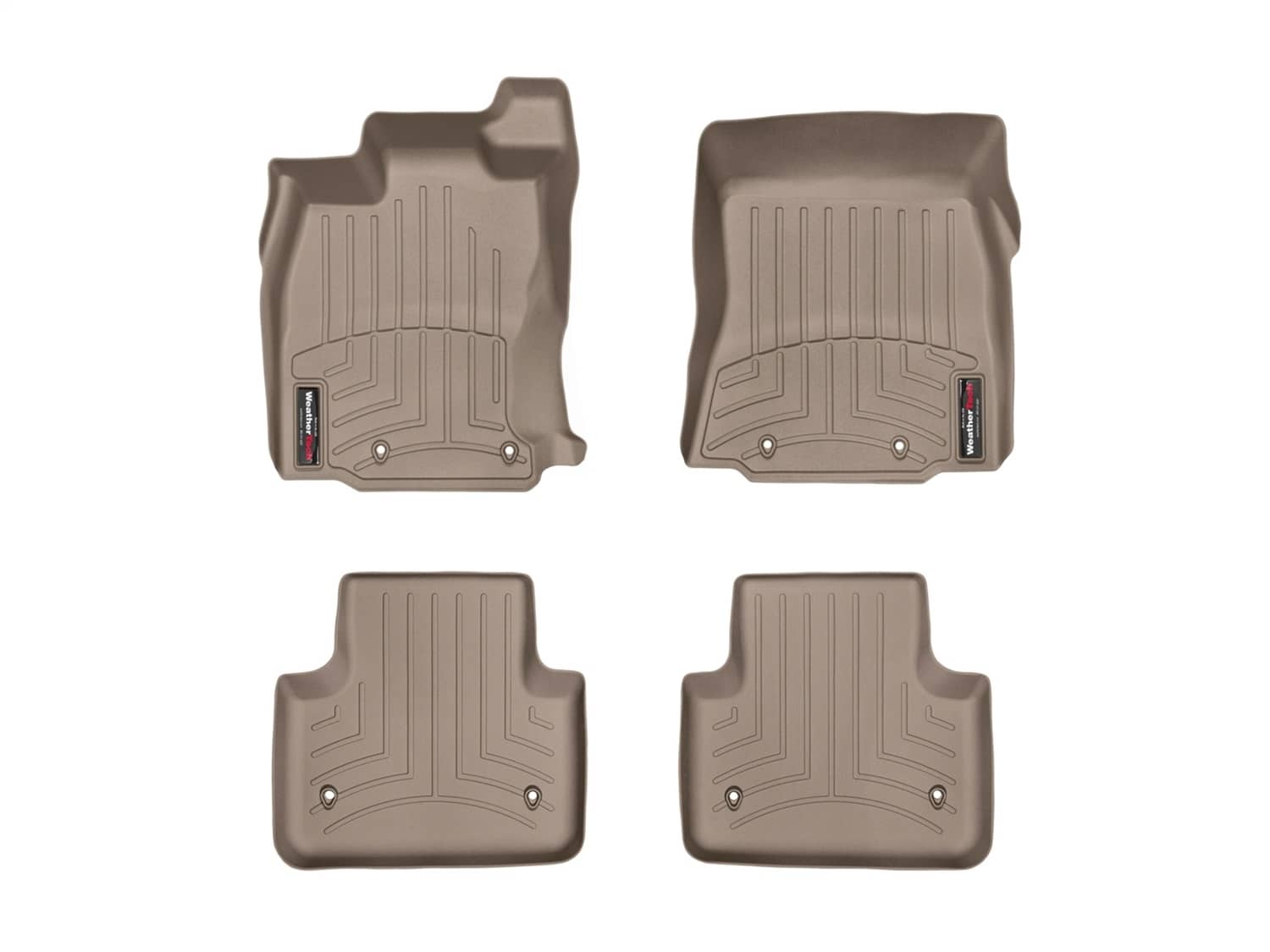 Weathertech - 457541-454473 - Front and Rear - Floor Mat Set