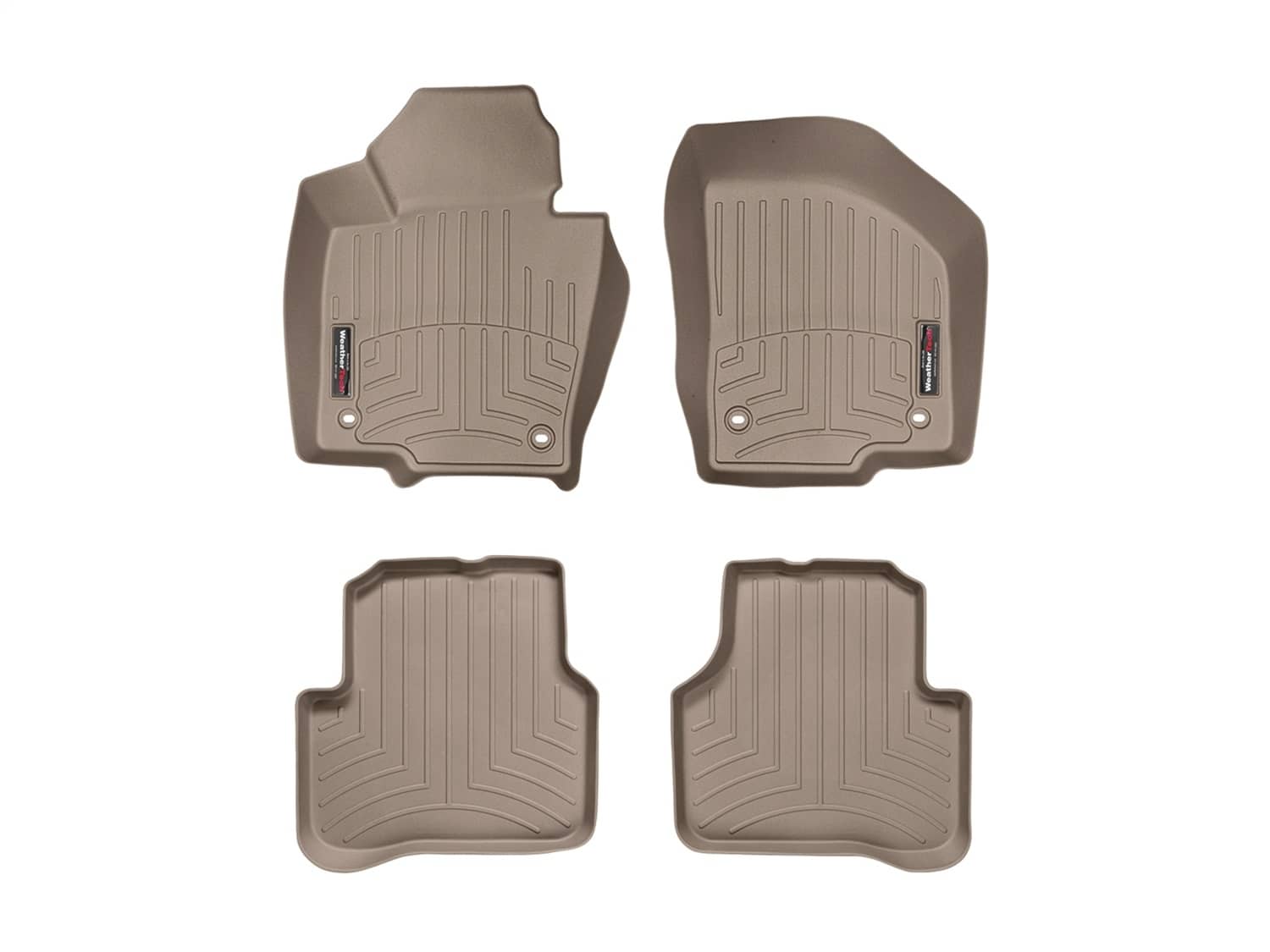 Weathertech - 458191-451672 - Front and Rear - Floor Mat Set