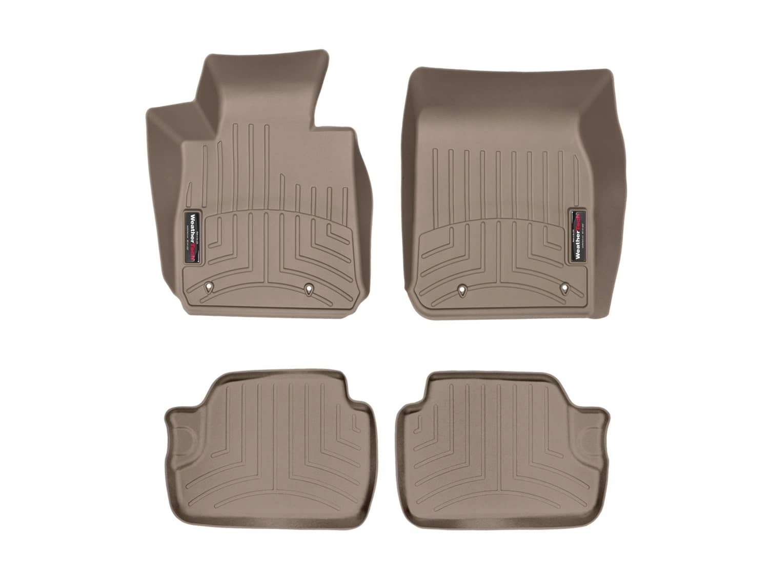 Weathertech - 458231-454103 - Front and Rear - Floor Mat Set