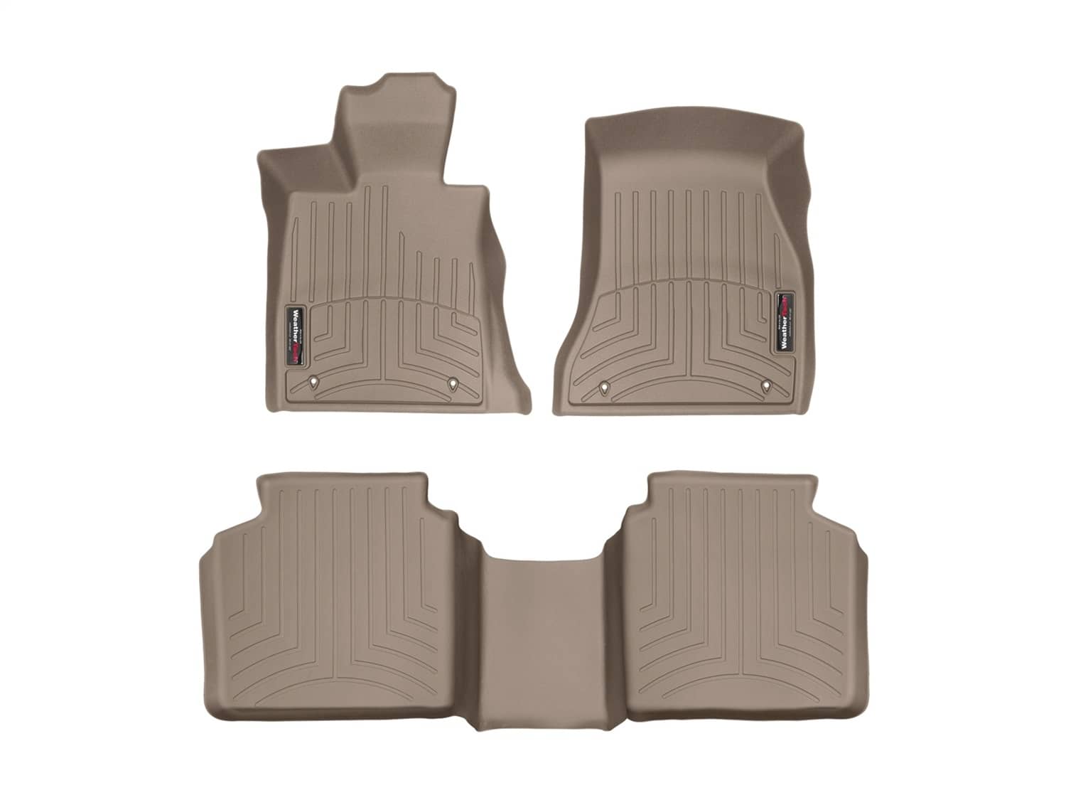 Weathertech - 459391-458742 - Front and Rear - Floor Mat Set