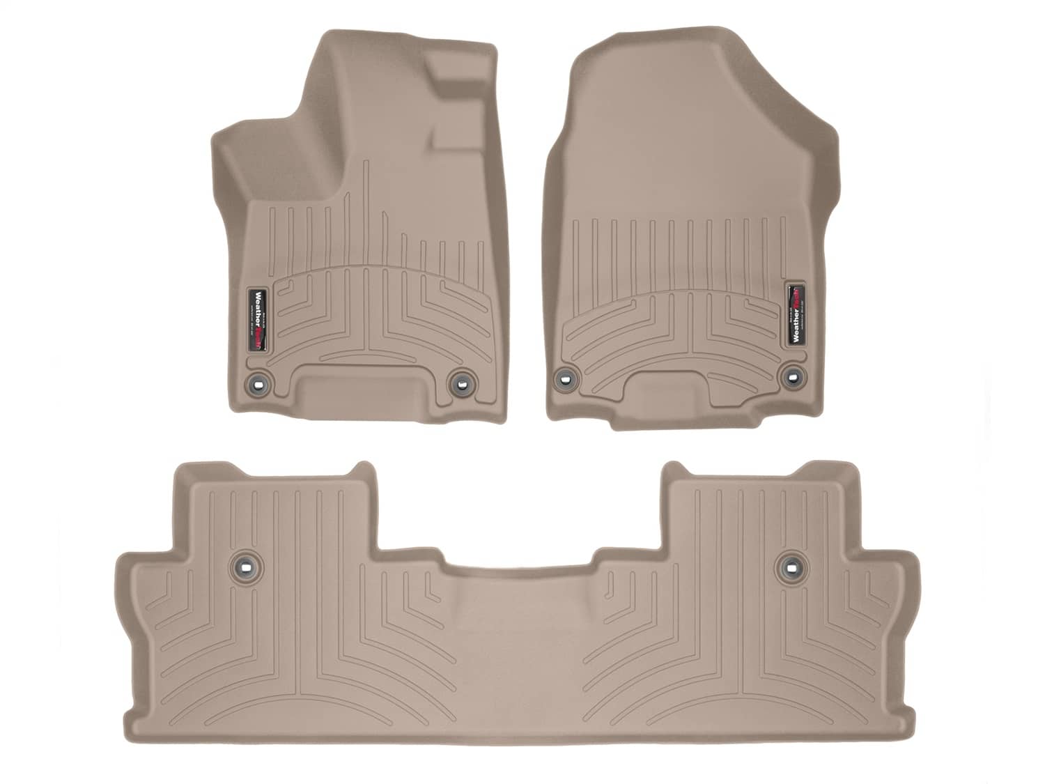 Weathertech - 45971-1-2 - Front and Rear - Floor Mat Set