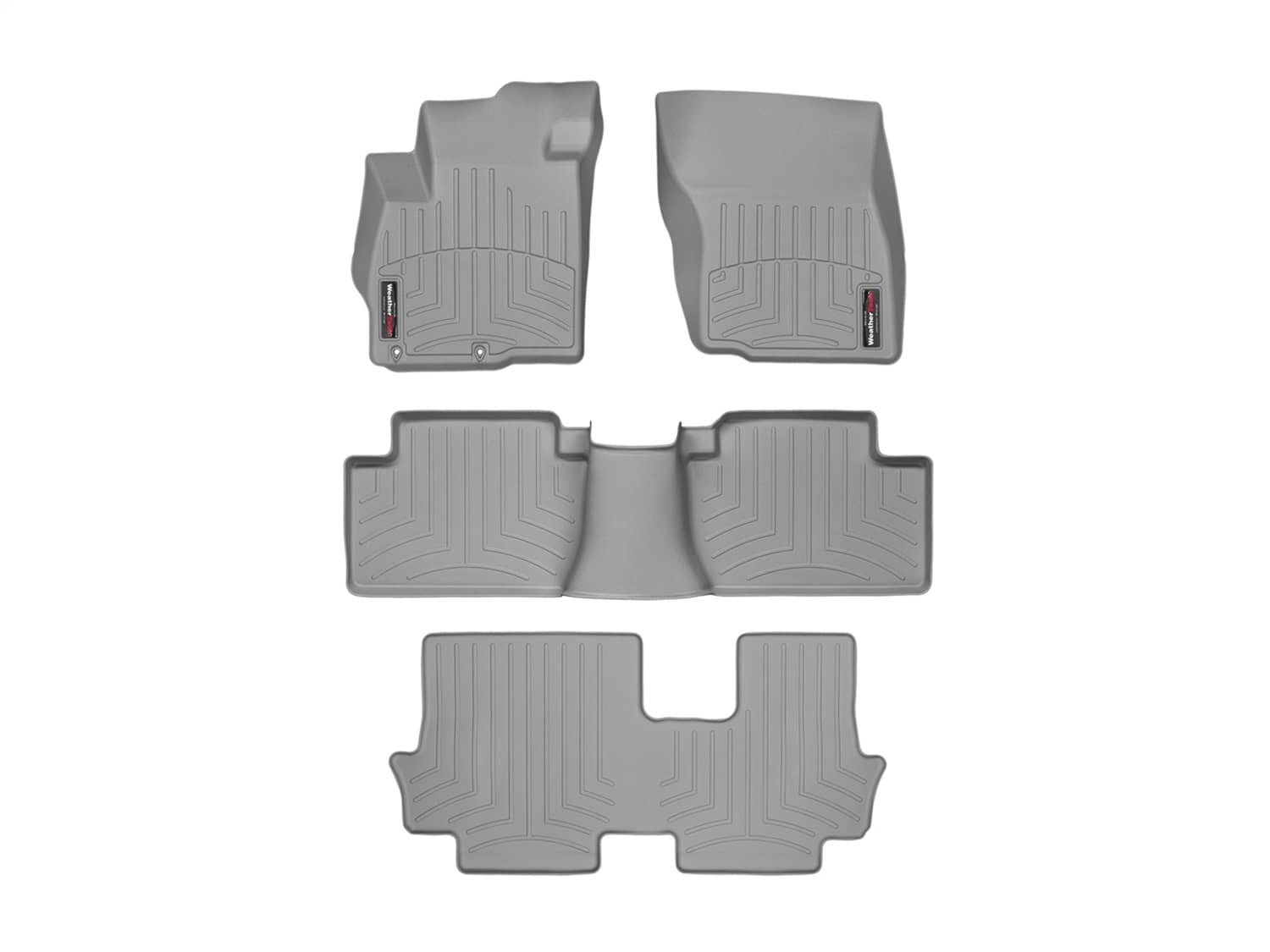 Weathertech - 466511-46162-2-4 - Front Rear and Third Row - Floor Mat Set