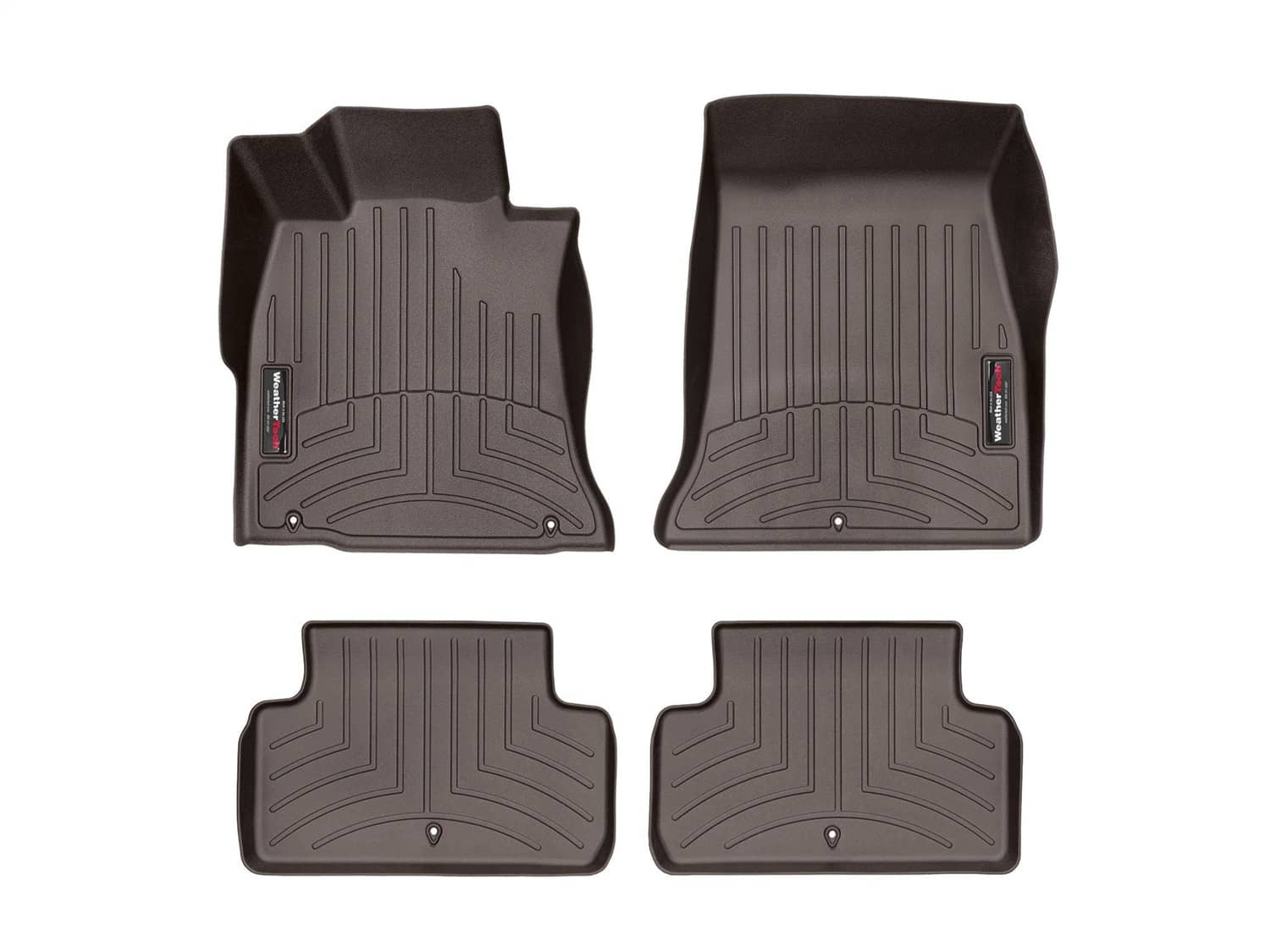 Weathertech - 4714831-4714792 - Front and Rear - Floor Mat Set