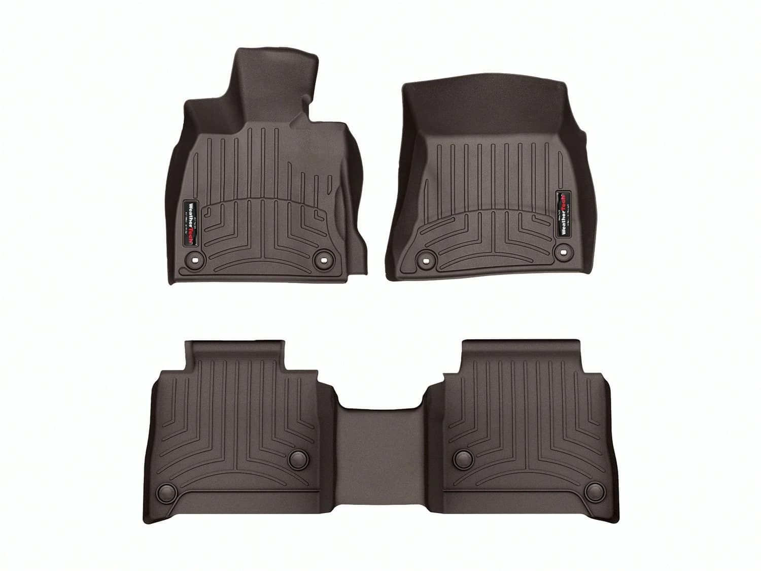 Weathertech - 4715041-4714552 - Front and Rear - Floor Mat Set