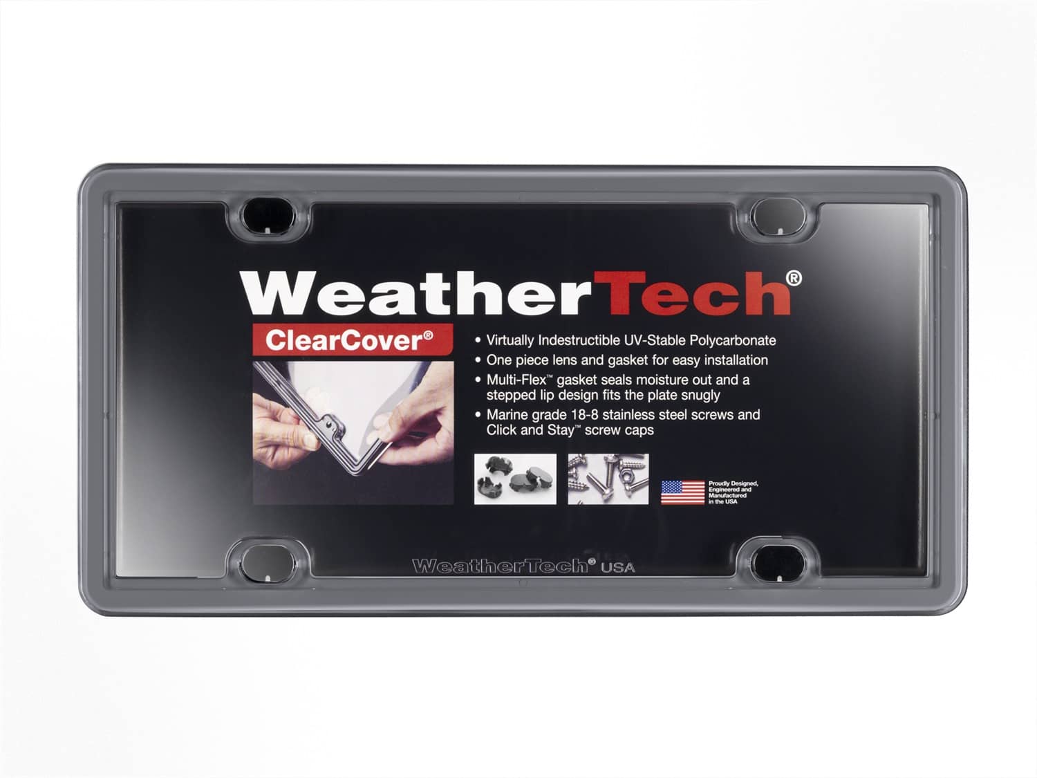 Weathertech - 8ALPCC15 - License Plate Cover