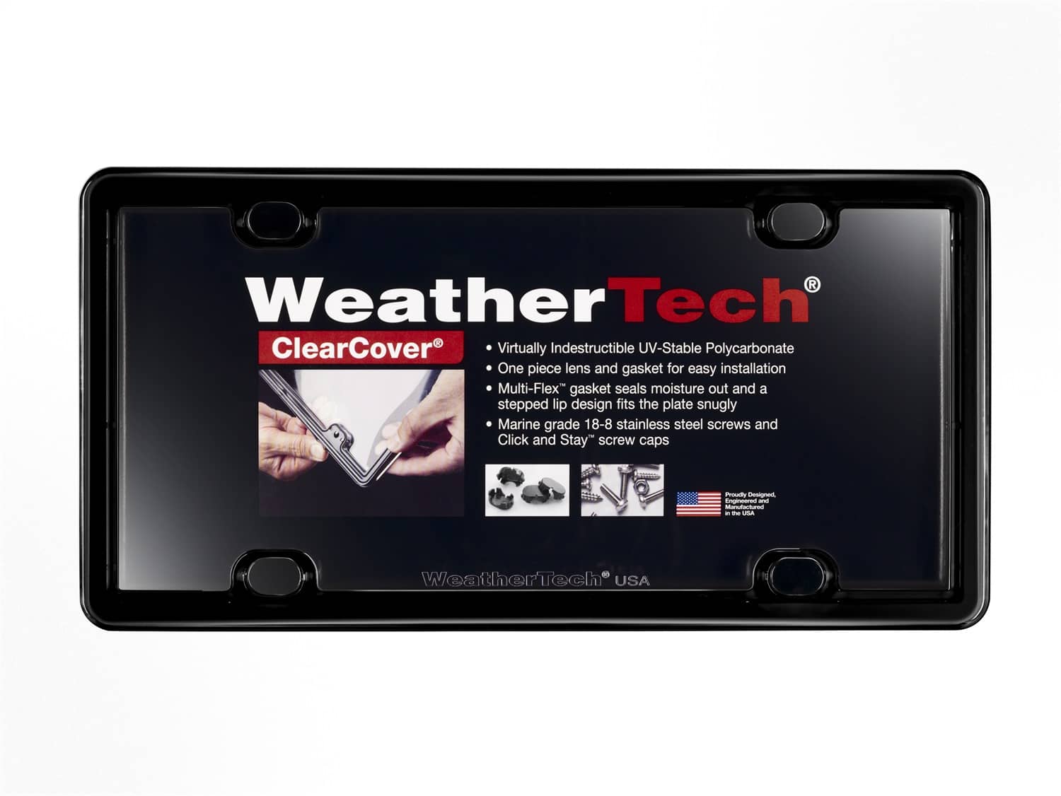Weathertech - 60020 - License Plate Cover