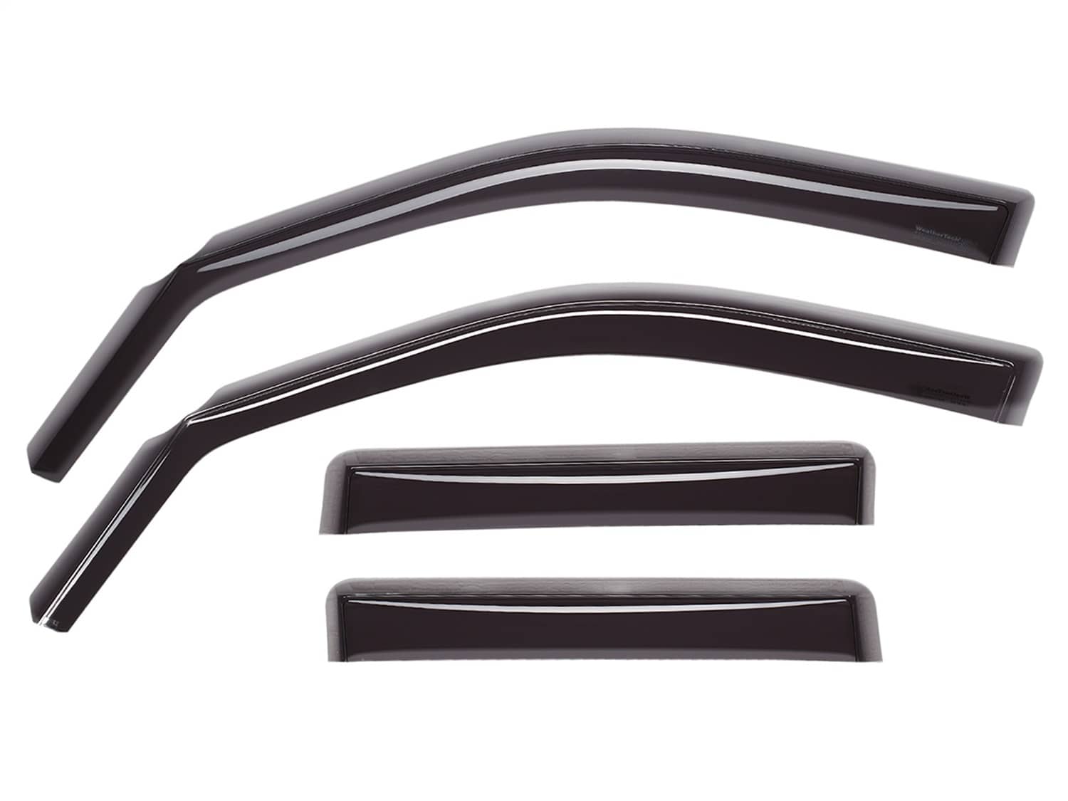 Weathertech - 801025IMB-83765IMB - Front and Rear - Side Window Vent