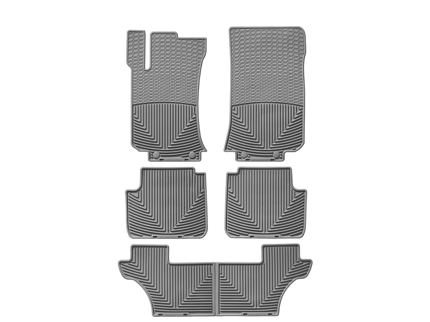 Weathertech - W104GR106GR107G - Front Rear and Third Row - Floor Mat Set
