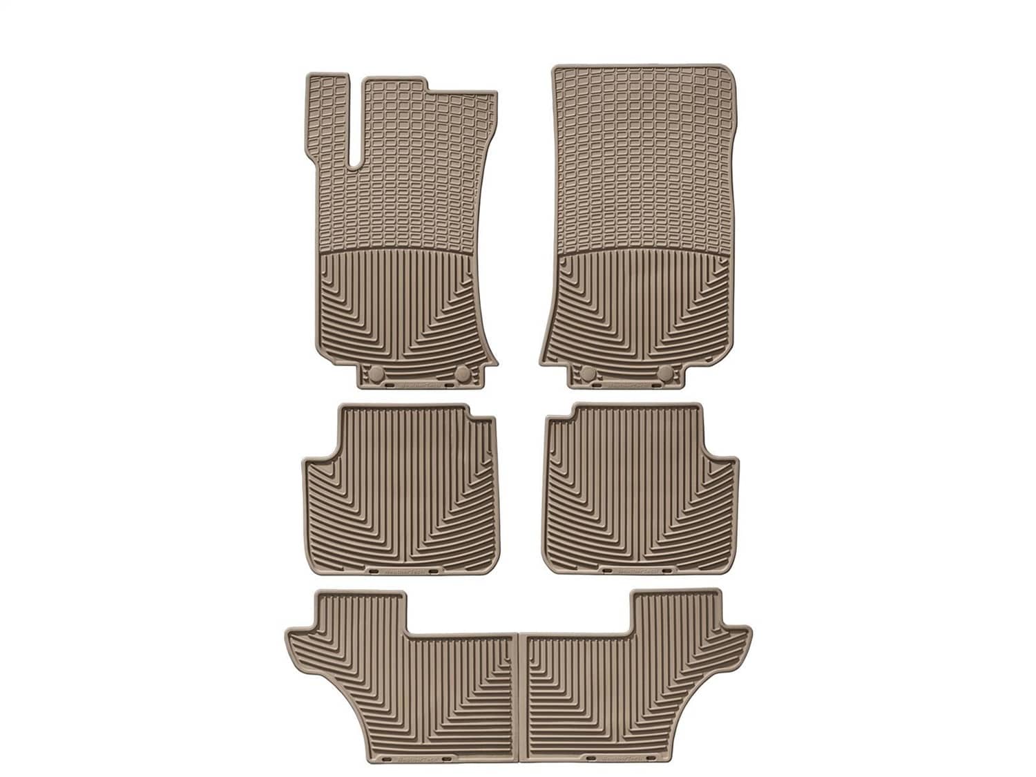 Weathertech - W104TN106TN107T - Front Rear and Third Row - Floor Mat Set