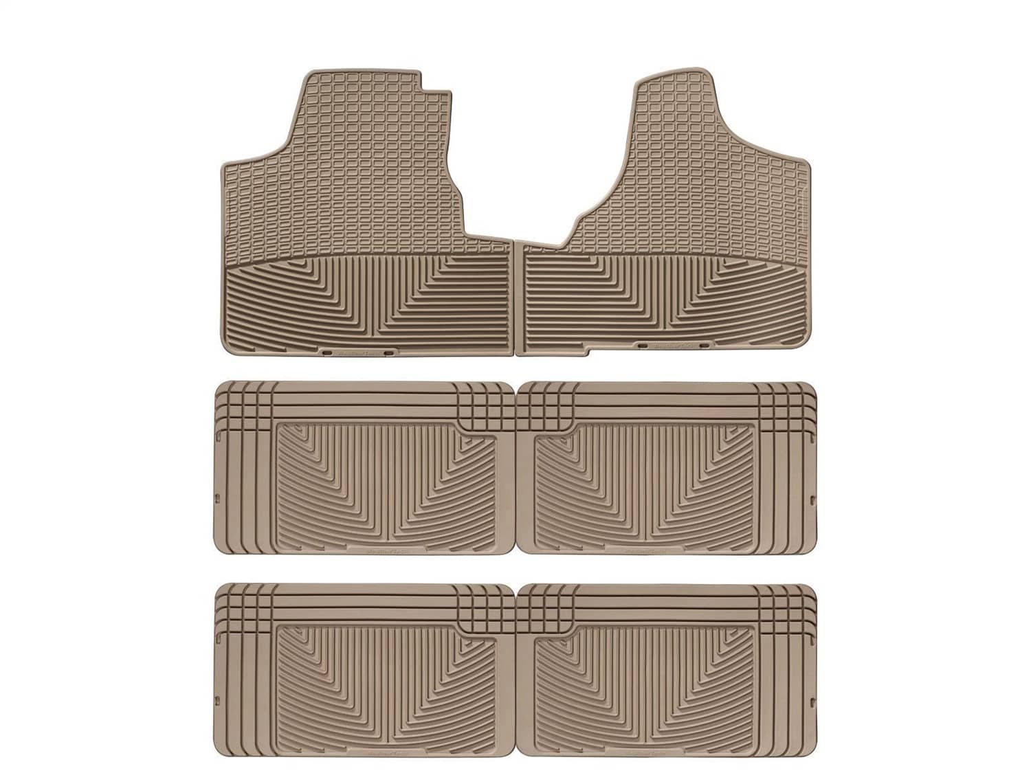 Weathertech - W16TNW25TNW25TN - Front Rear and Third Row - Floor Mat Set
