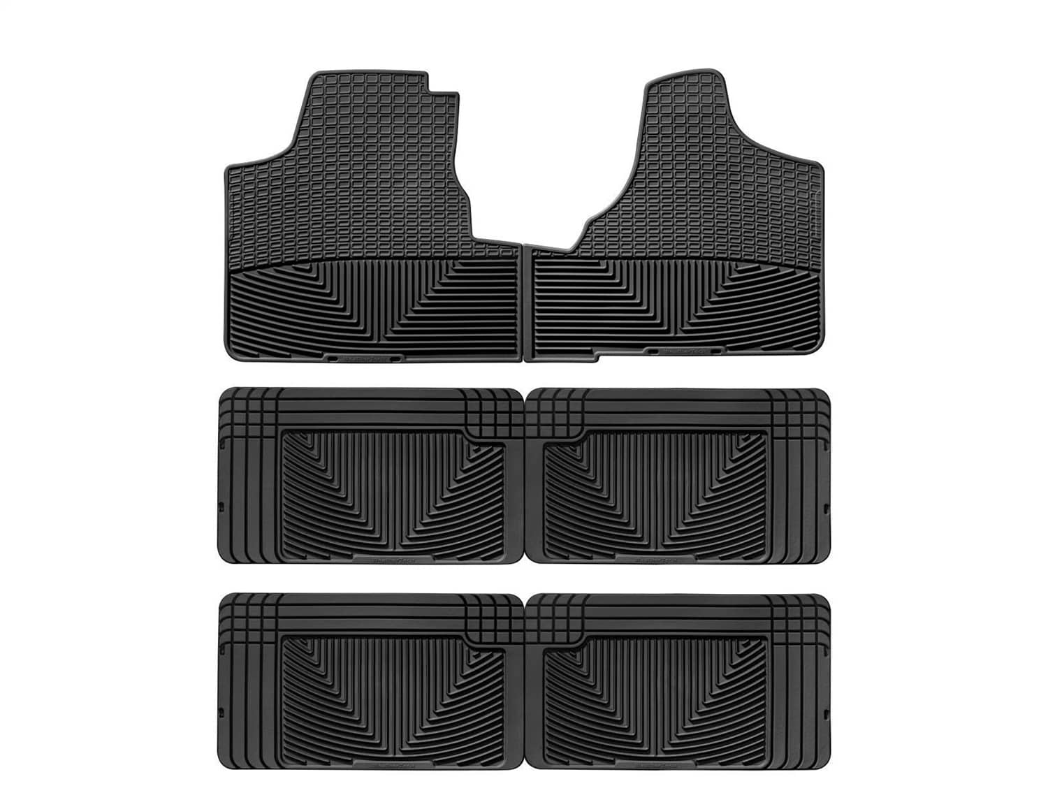 Weathertech - W16-W25-W25 - Front Rear and Third Row - Floor Mat Set