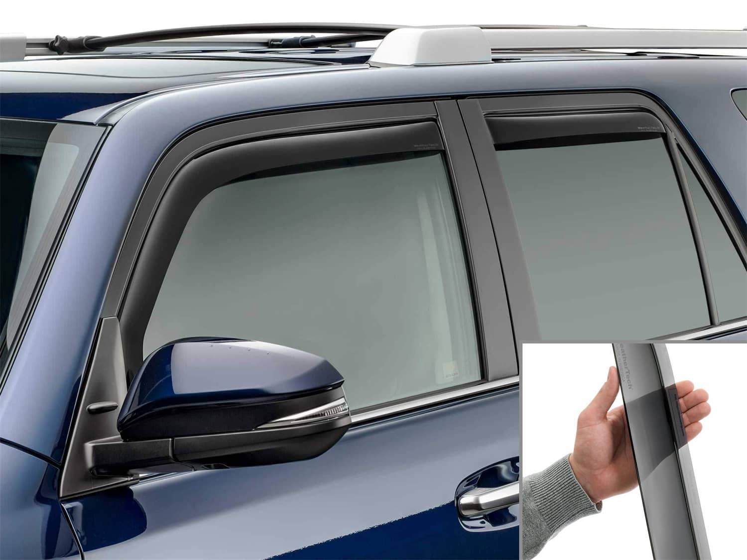 Weathertech - 82531IM - Front and Rear - Side Window Vent