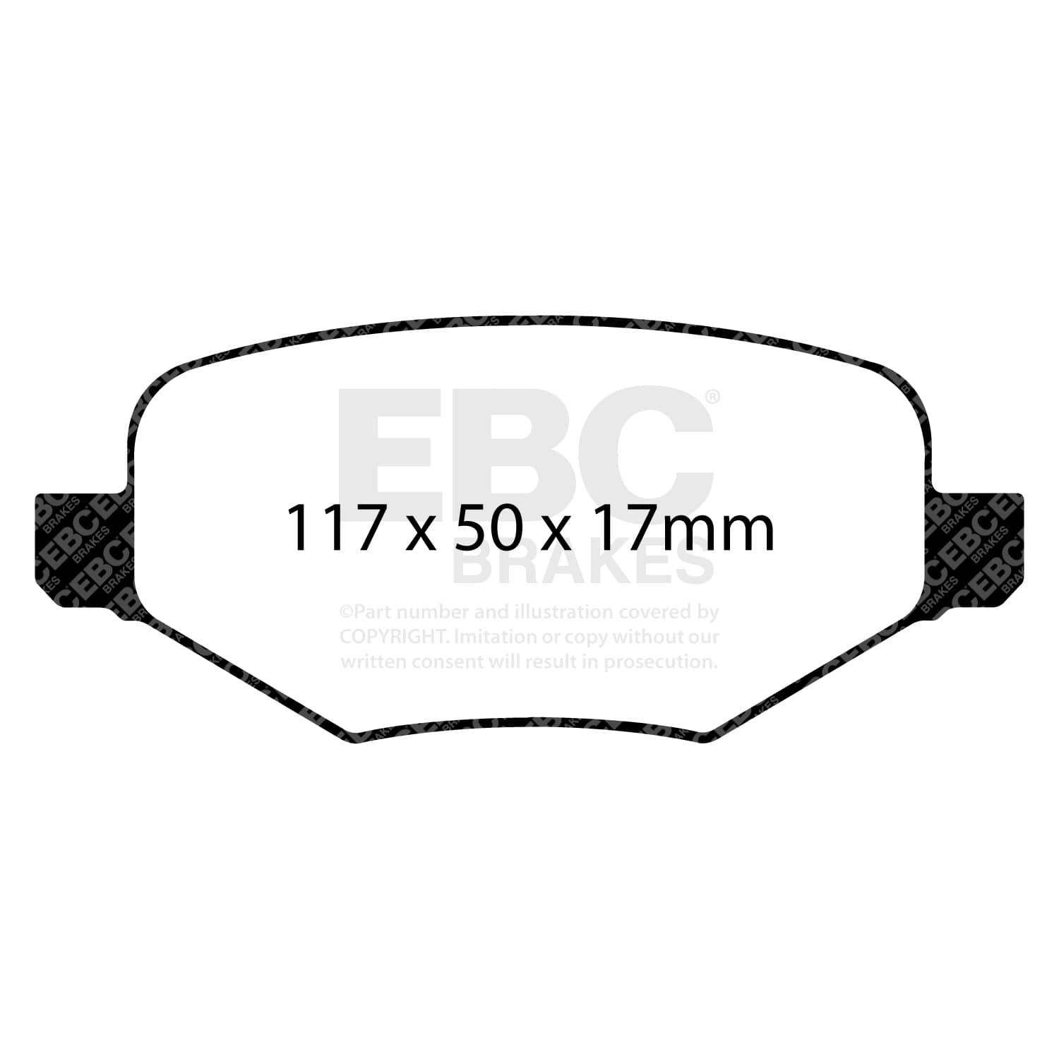 EBC Brakes - DP31826C - Disc Brake Pad