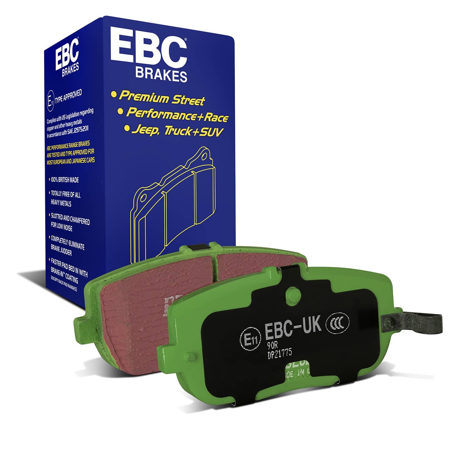 EBC Brakes - DP21775 - Disc Brake Pad