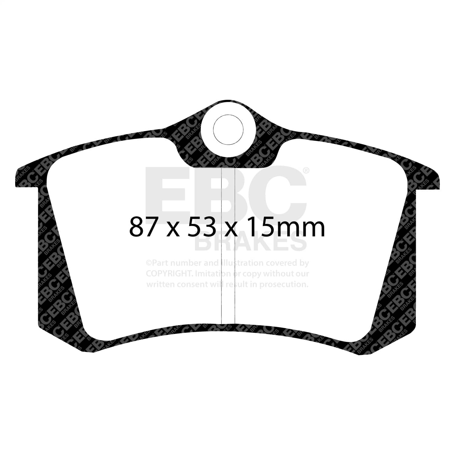 EBC Brakes - DP2680 - Disc Brake Pad