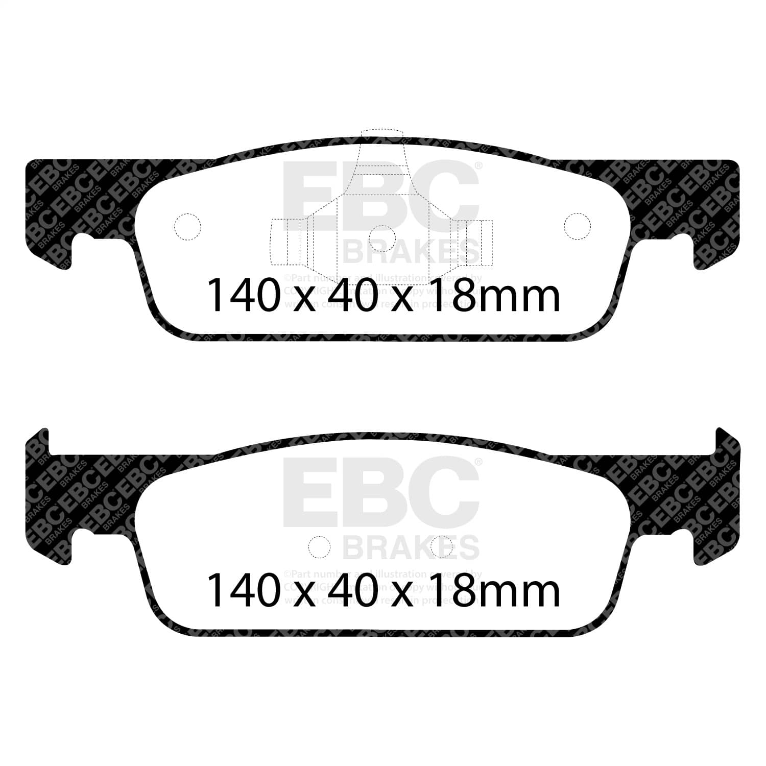 EBC Brakes - DP42146R - Disc Brake Pad