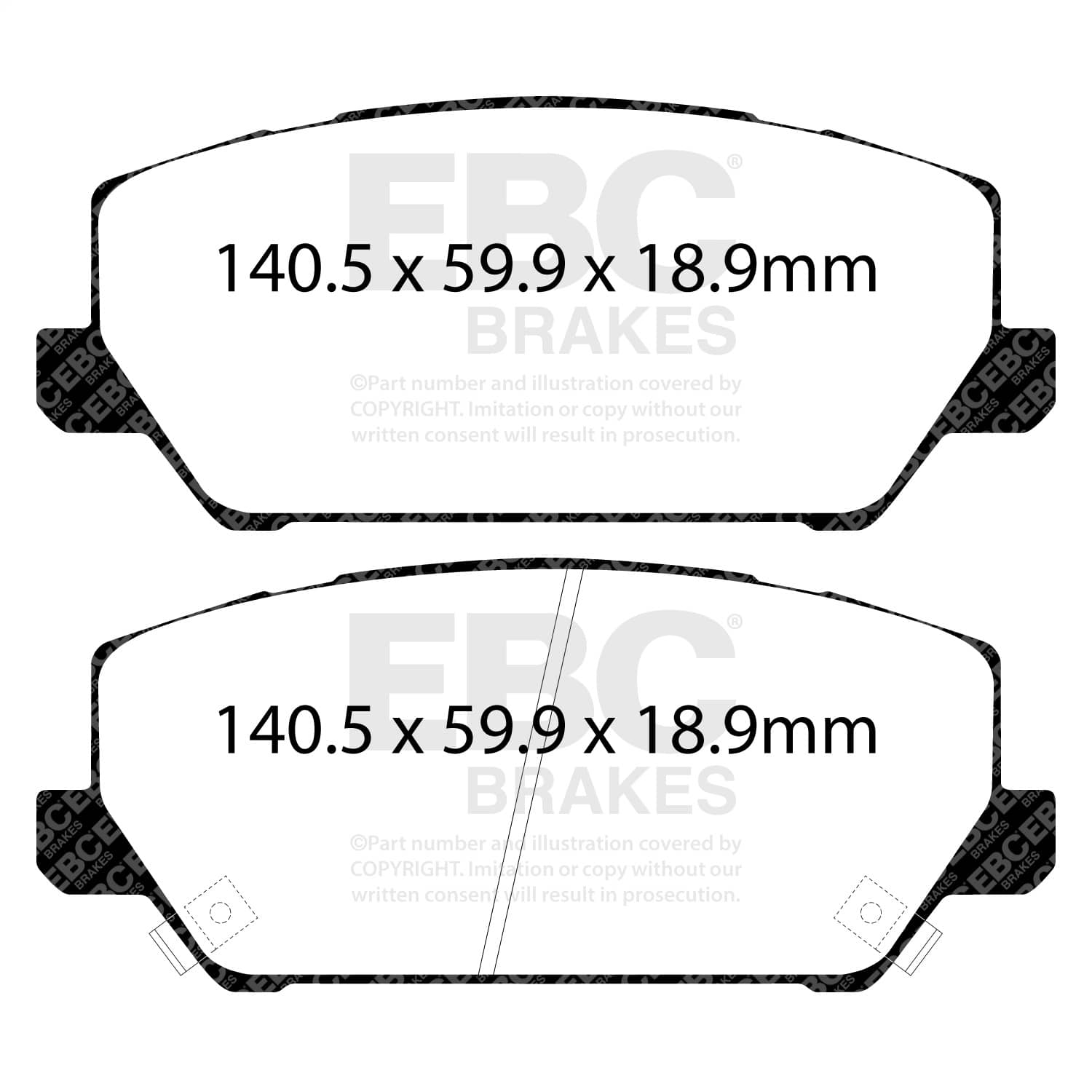 EBC Brakes - DP52343NDX - Disc Brake Pad