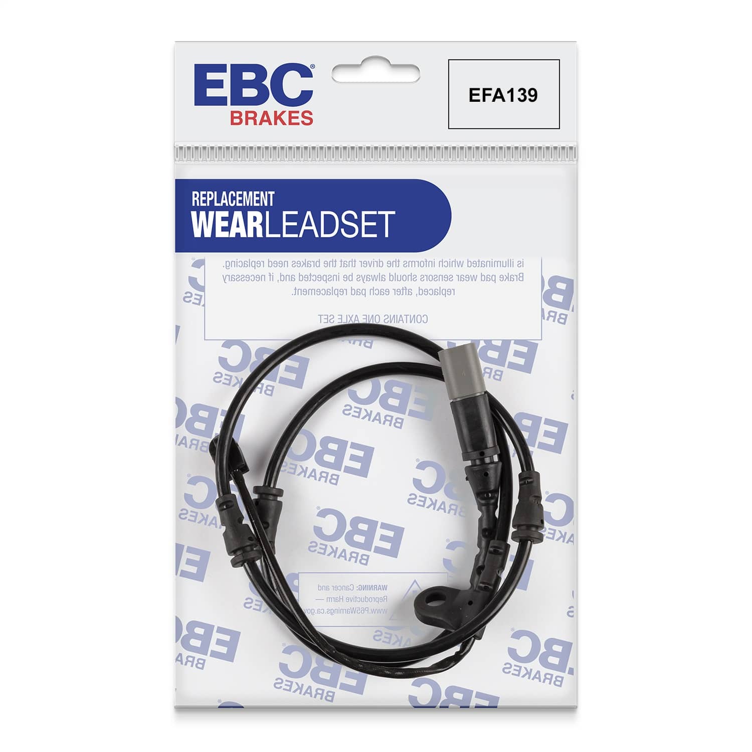 EBC Brakes - EFA139 - Disc Brake Pad Wear Sensor