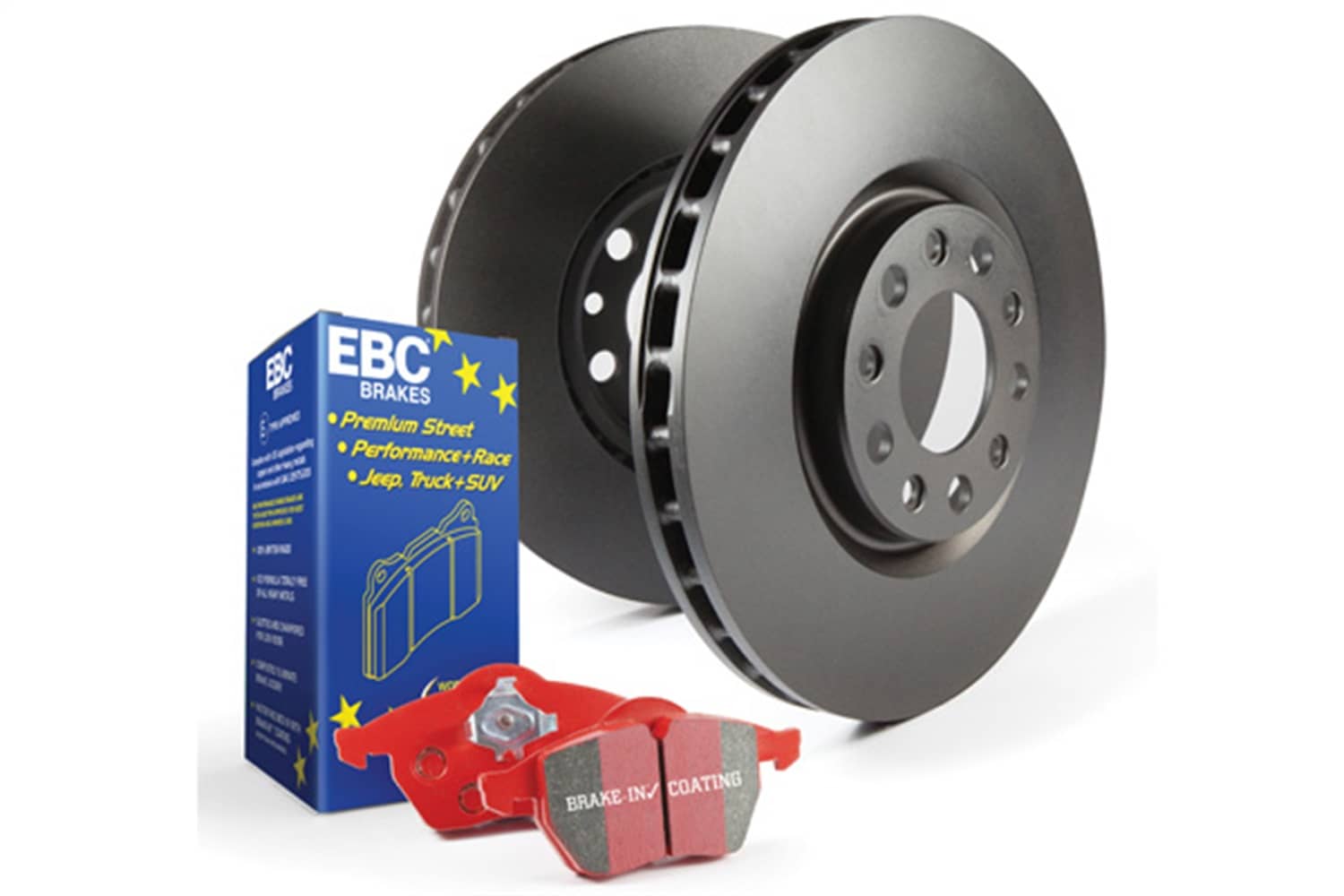 EBC Brakes - S12KF2185 - Front - Disc Brake Pad and Rotor Kit