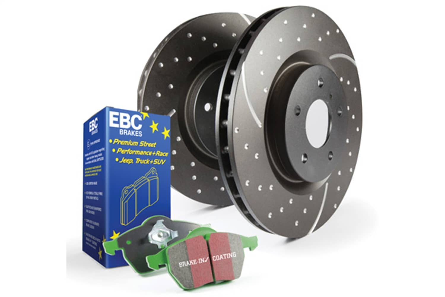 EBC Brakes - S3KF1294 - Front - Disc Brake Pad and Rotor Kit