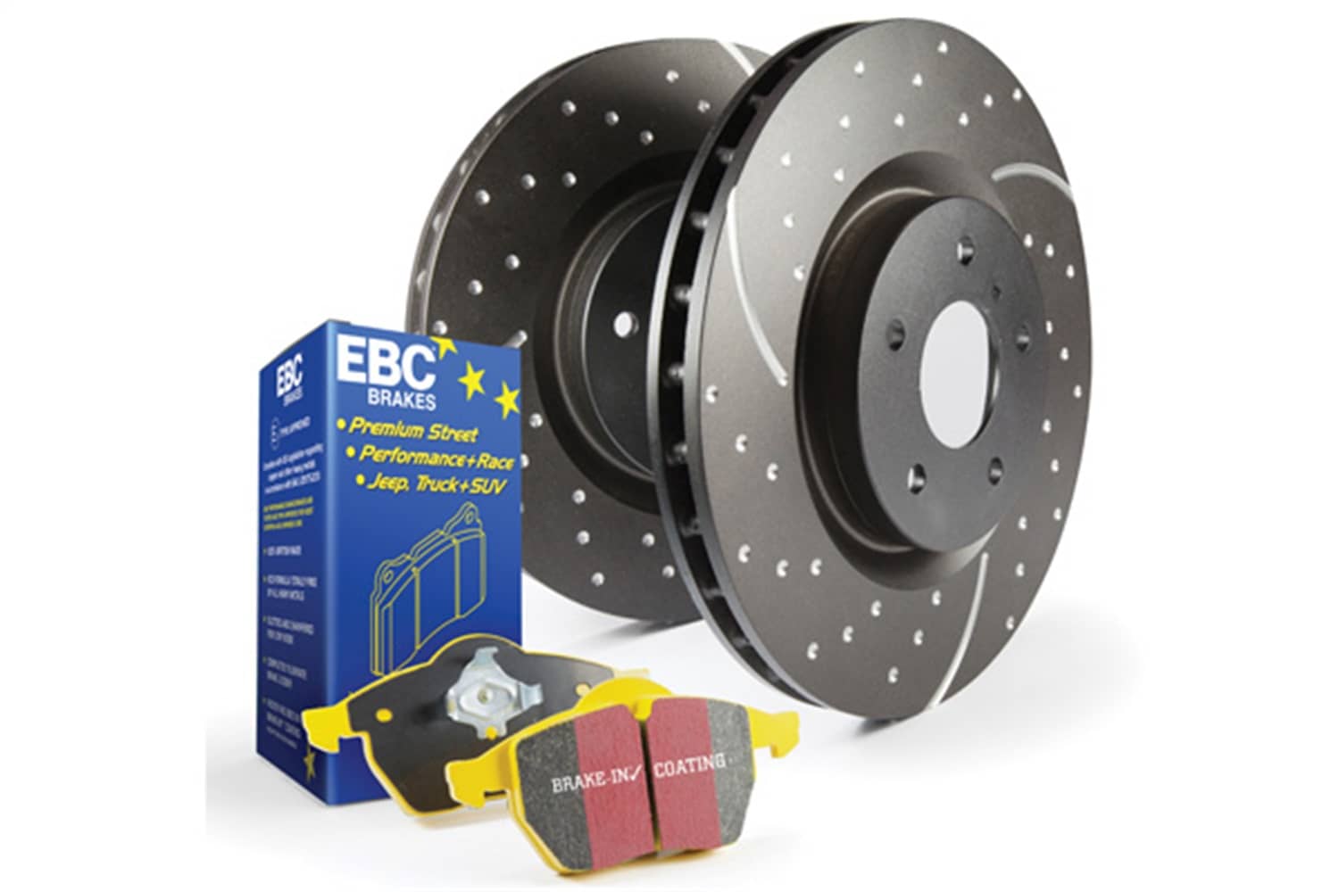 EBC Brakes - S5KF2094 - Front - Disc Brake Pad and Rotor Kit