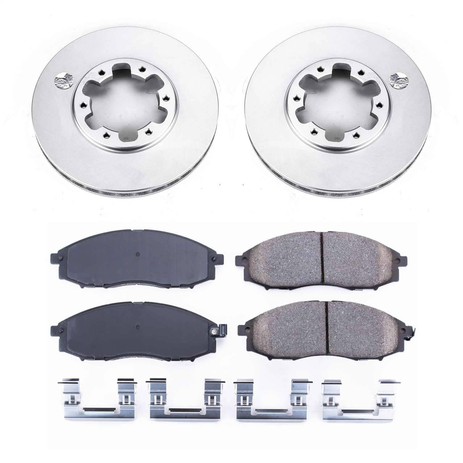 Power Stop - CRK1176 - Front - Disc Brake Pad and Rotor Kit