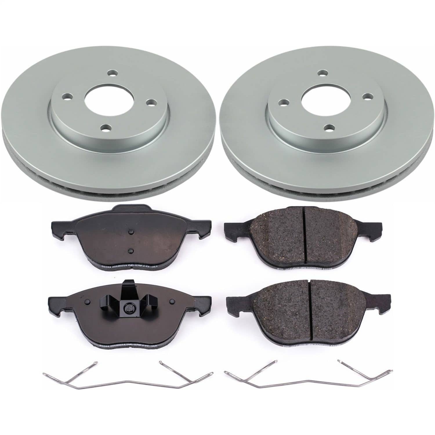Power Stop - CRK1377 - Front - Disc Brake Pad and Rotor Kit