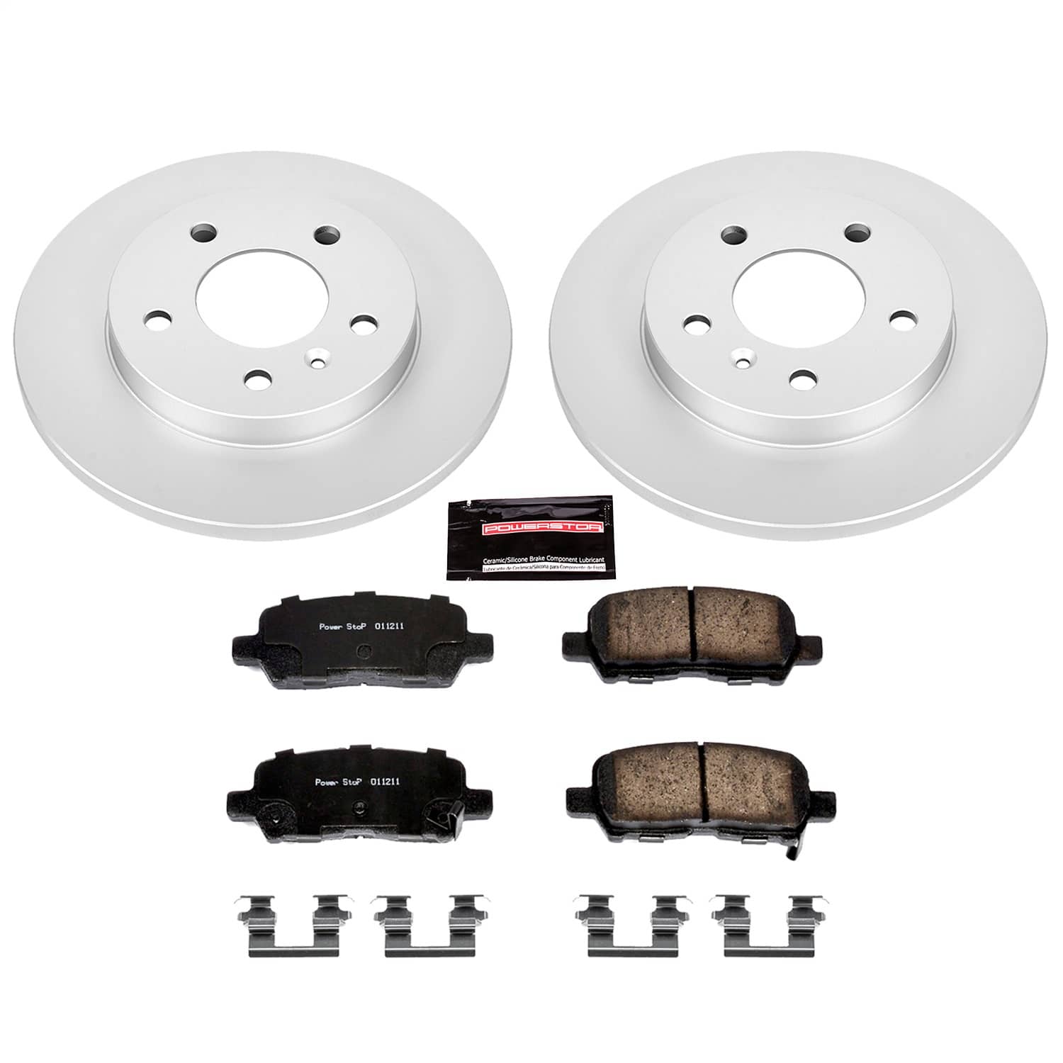 Power Stop - CRK1602 - Rear - Disc Brake Pad and Rotor Kit