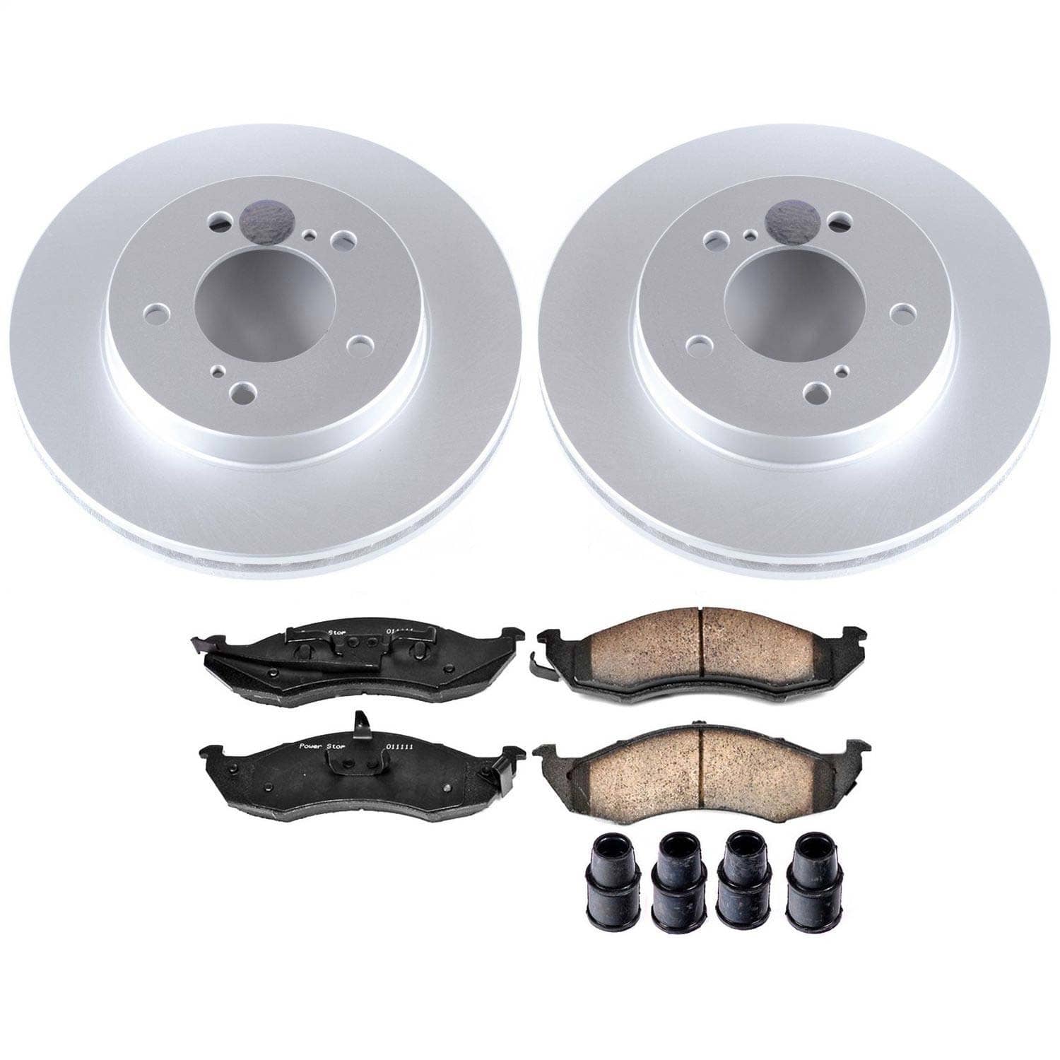 Power Stop - CRK1823 - Front - Disc Brake Pad and Rotor Kit