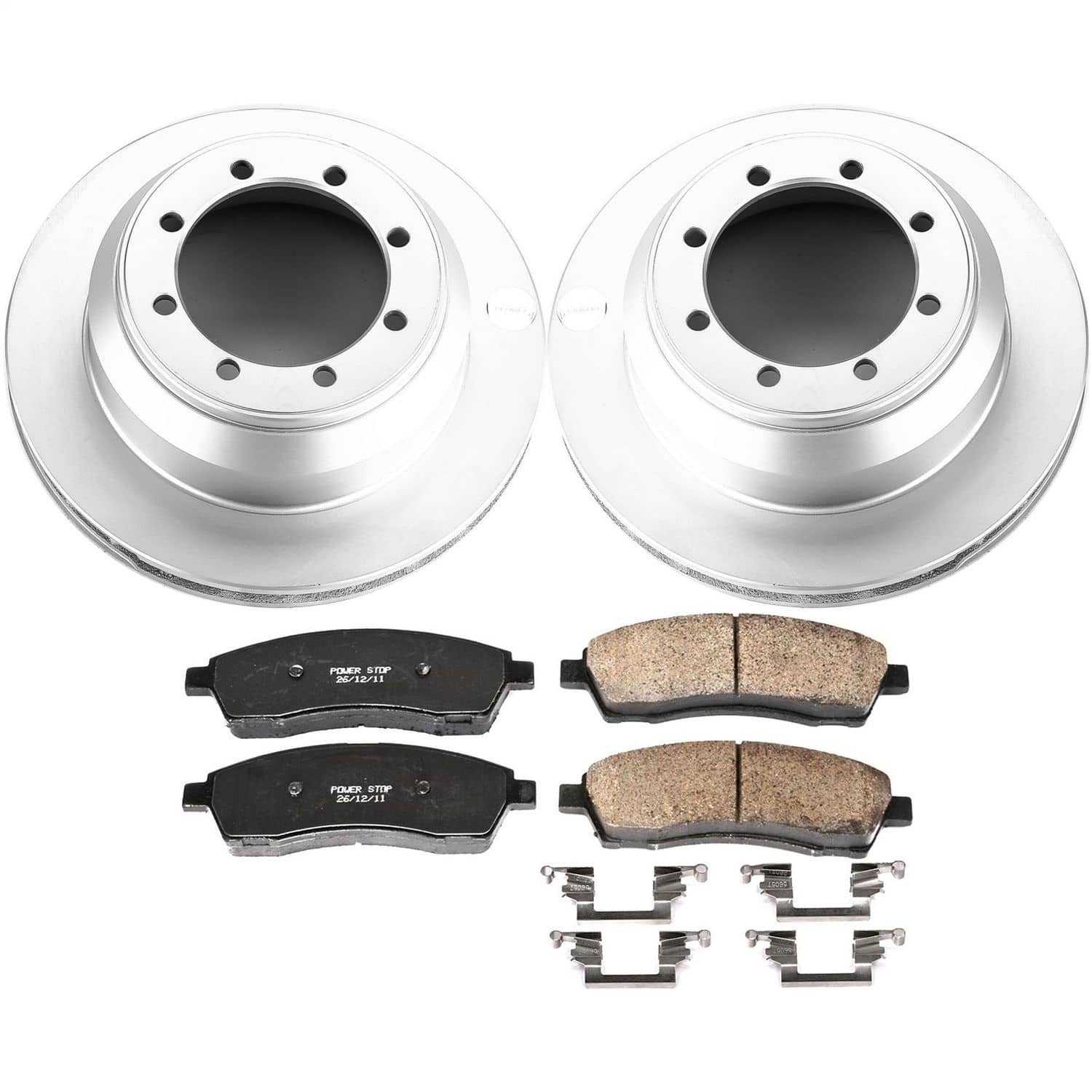 Power Stop - CRK1889 - Rear - Disc Brake Pad and Rotor Kit