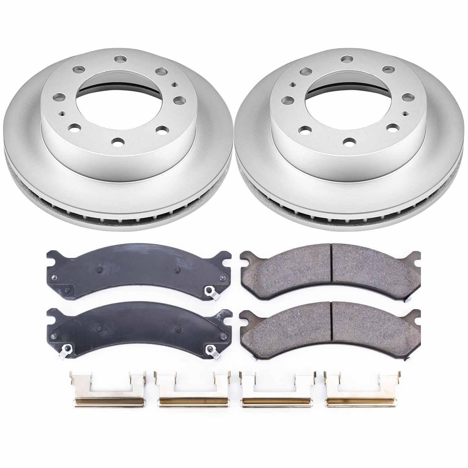 Power Stop - CRK2071 - Front - Disc Brake Pad and Rotor Kit