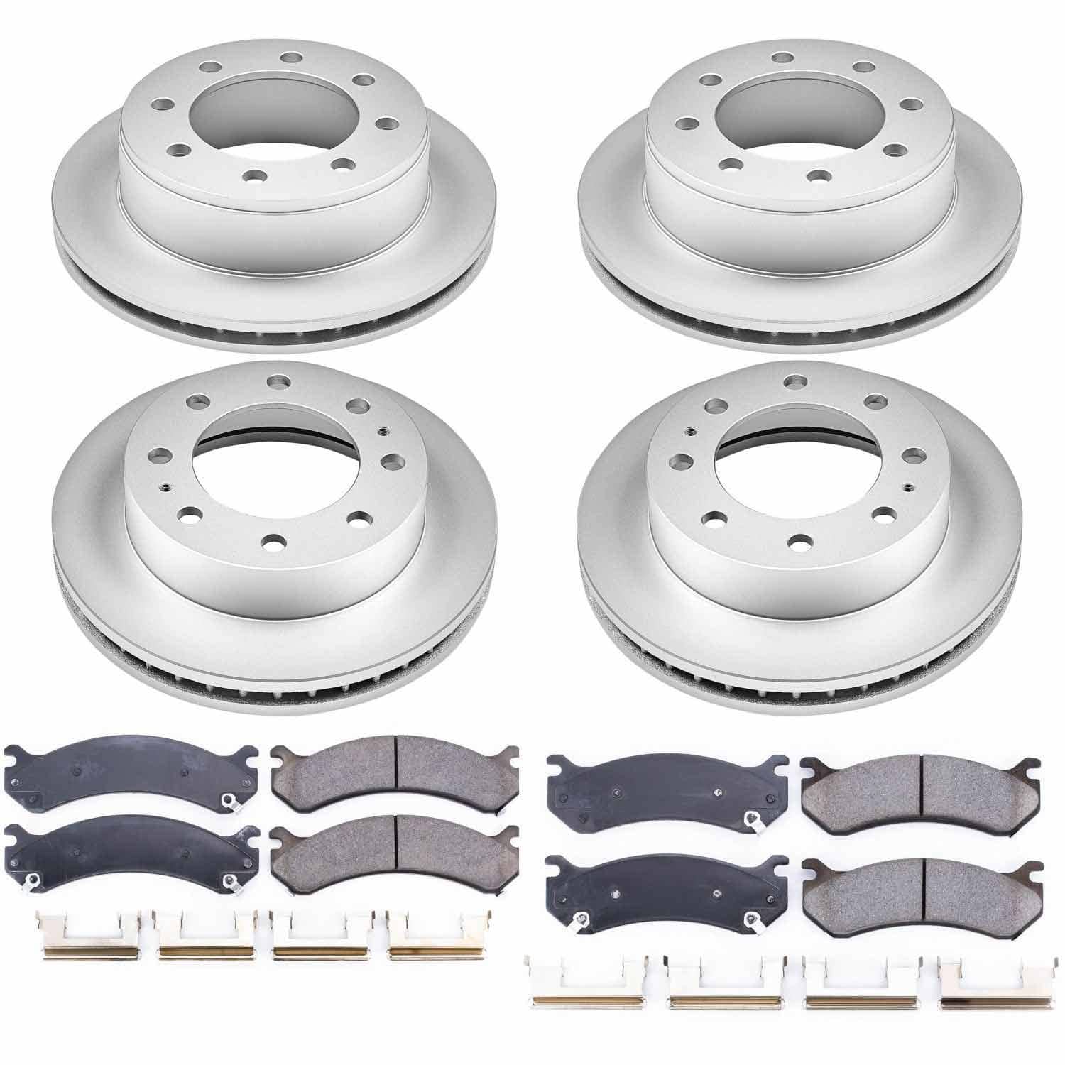 Power Stop - CRK2073 - Front and Rear - Disc Brake Pad and Rotor Kit