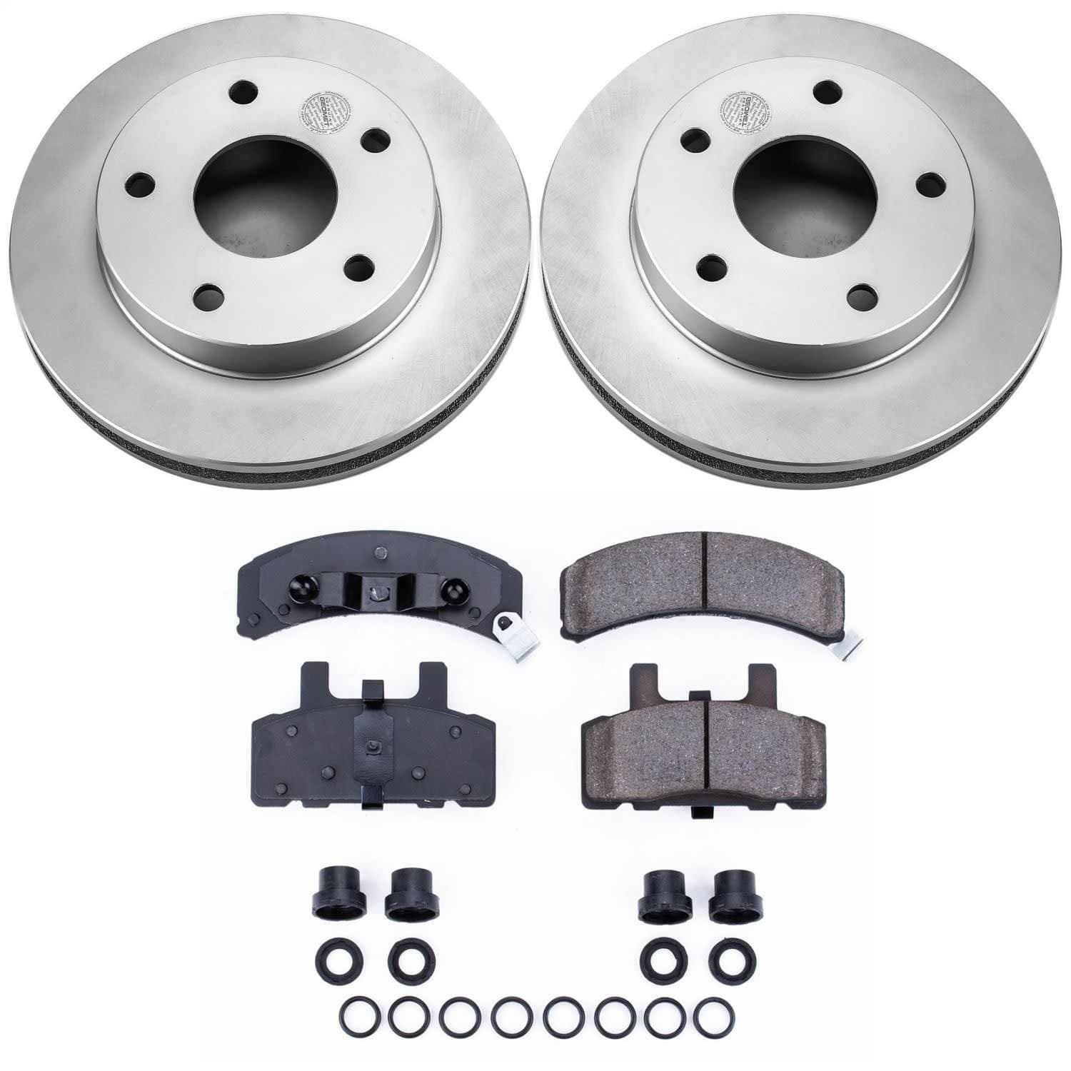 Power Stop - CRK2126 - Front - Disc Brake Pad and Rotor Kit
