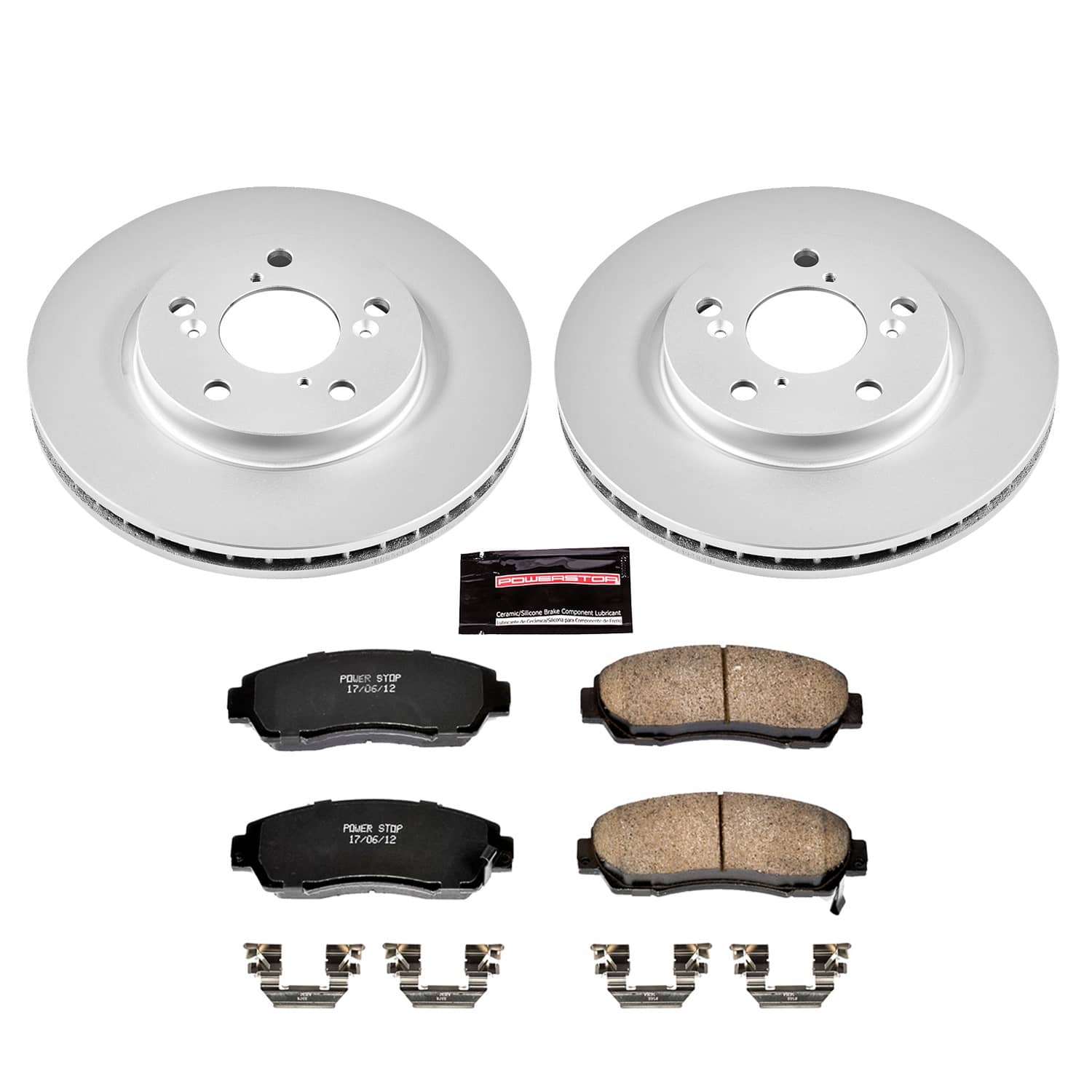 Power Stop - CRK2435 - Front - Disc Brake Pad and Rotor Kit
