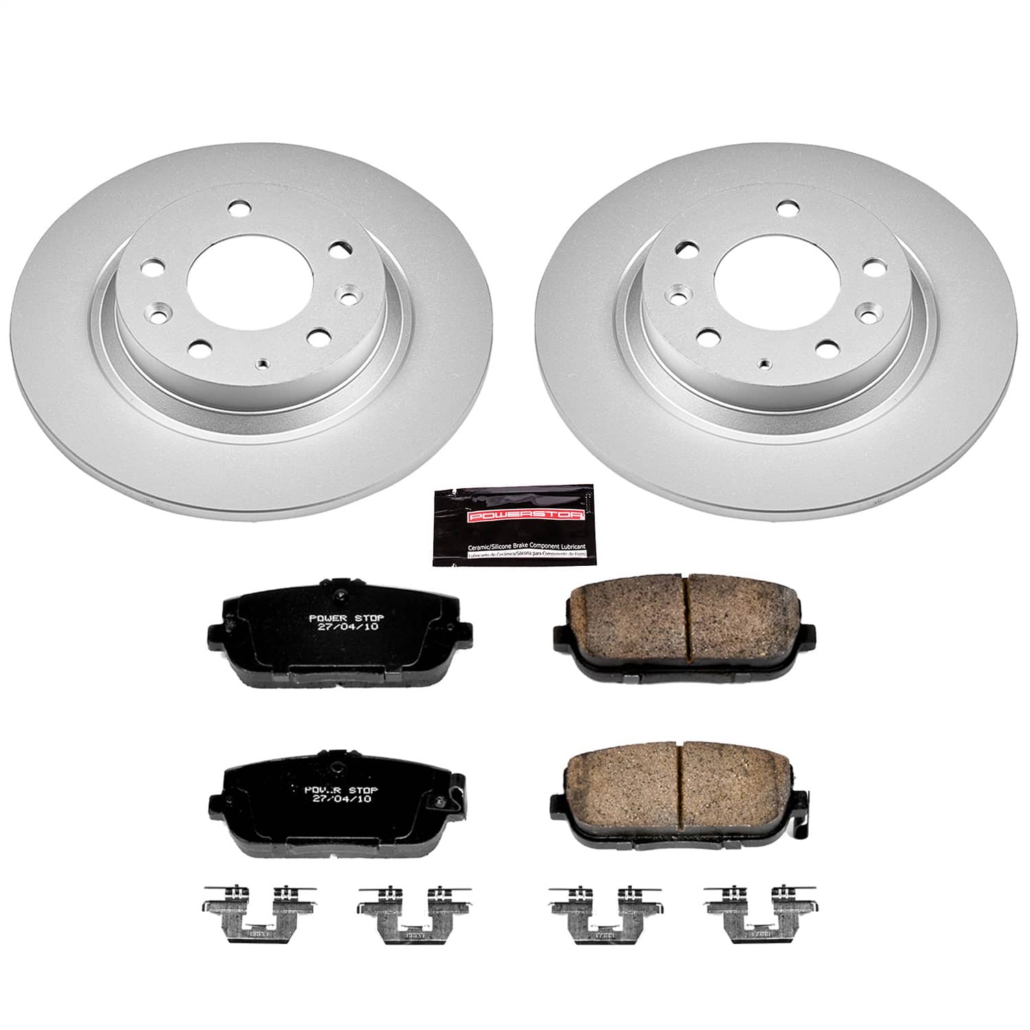 Power Stop - CRK2451 - Rear - Disc Brake Pad and Rotor Kit