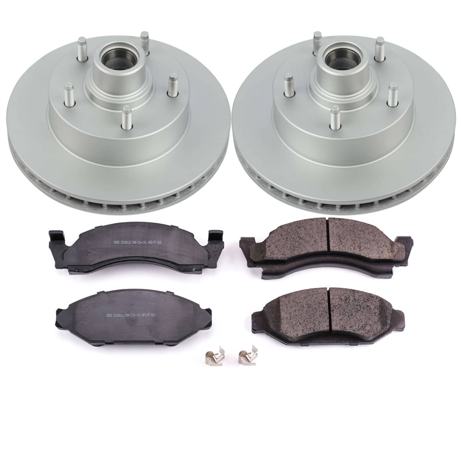 Power Stop - CRK2578 - Front - Disc Brake Pad and Rotor Kit