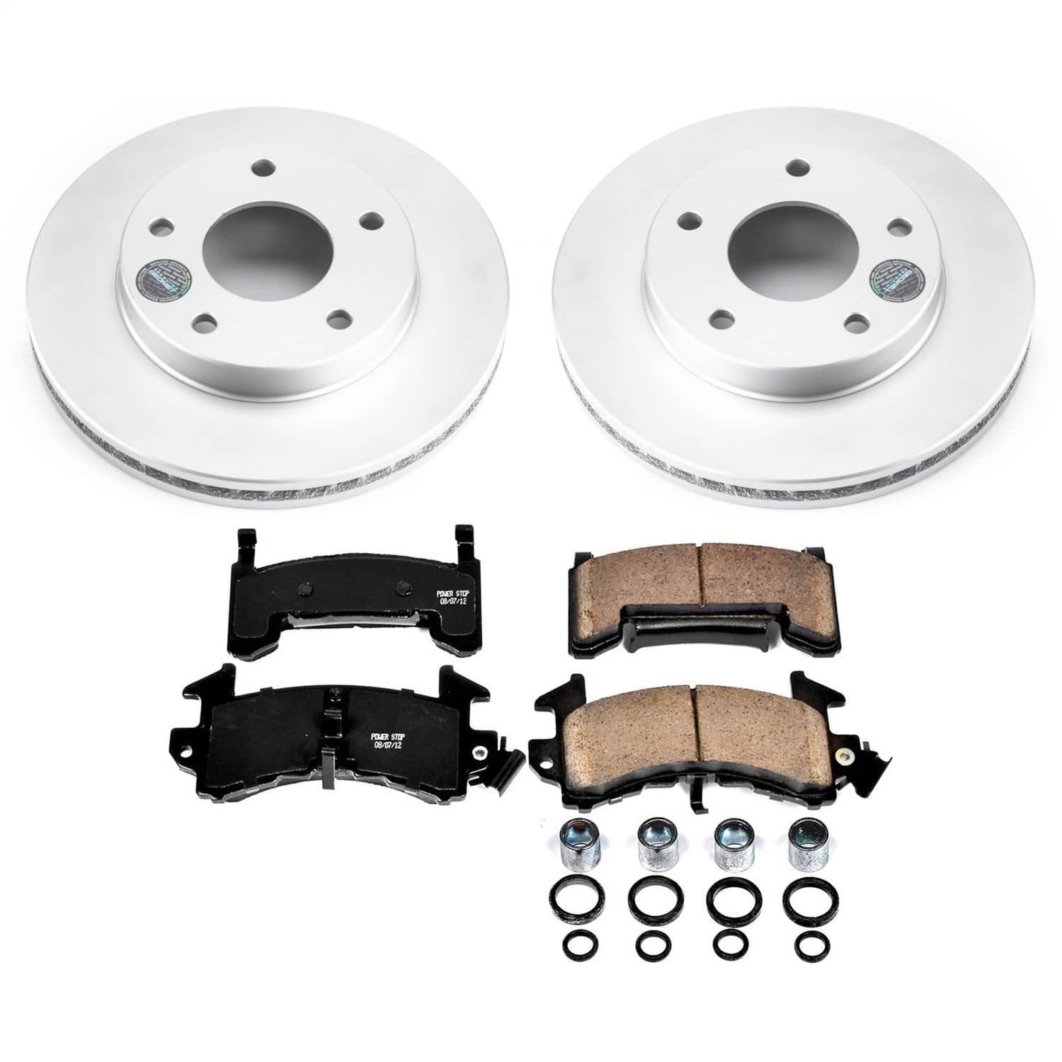 Power Stop - CRK2847 - Front and Rear - Disc Brake Pad and Rotor Kit