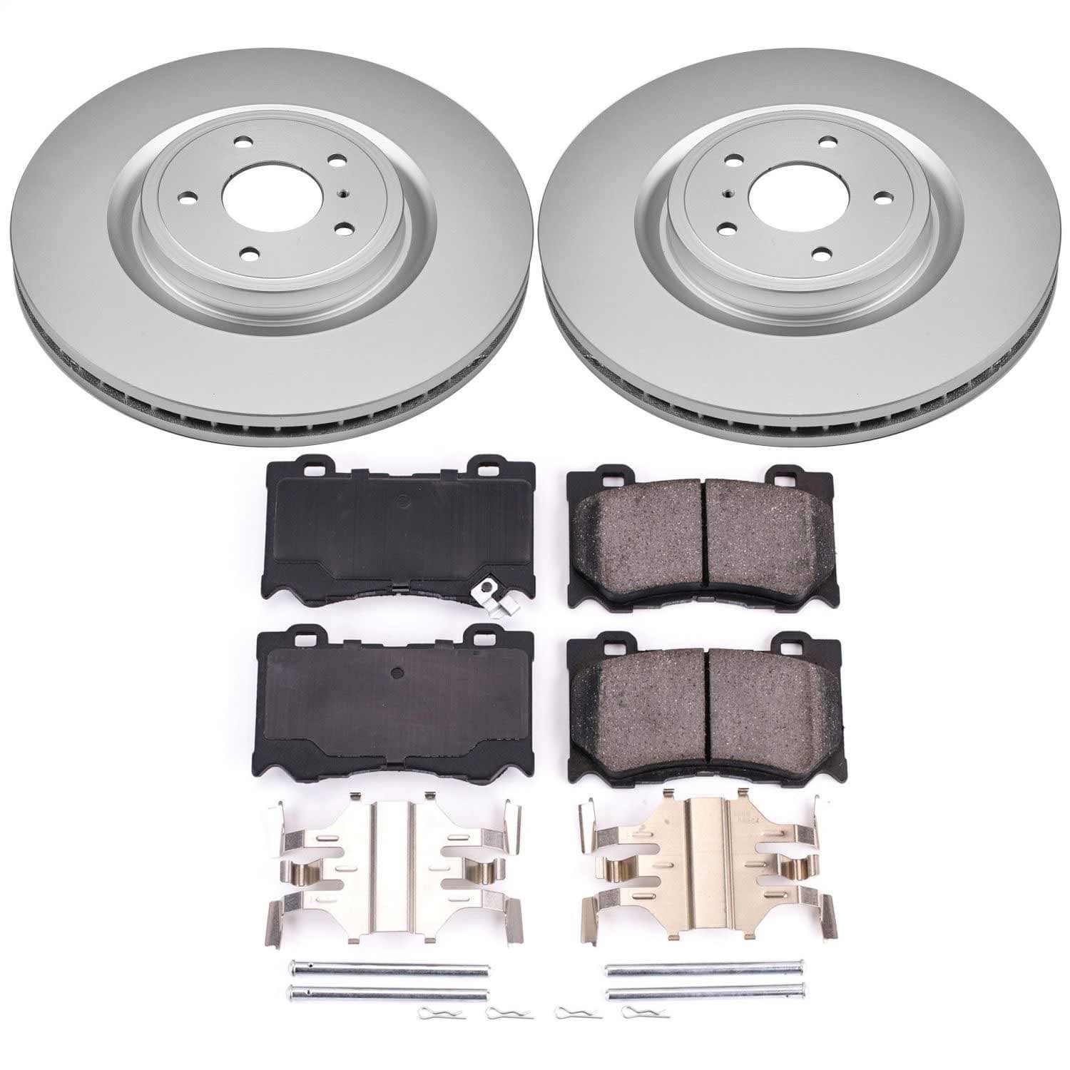 Power Stop - CRK2915 - Front - Disc Brake Pad and Rotor Kit