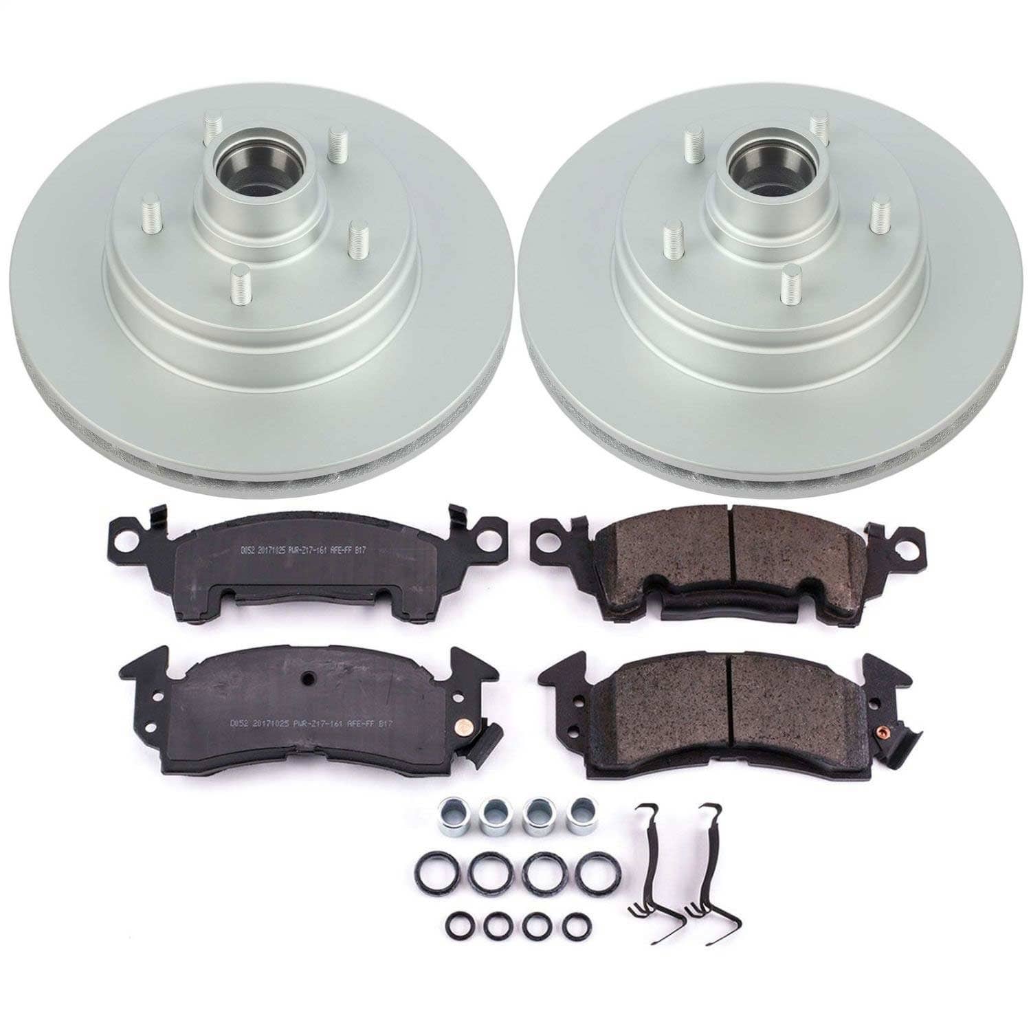 Power Stop - CRK2936 - Front - Disc Brake Pad and Rotor Kit