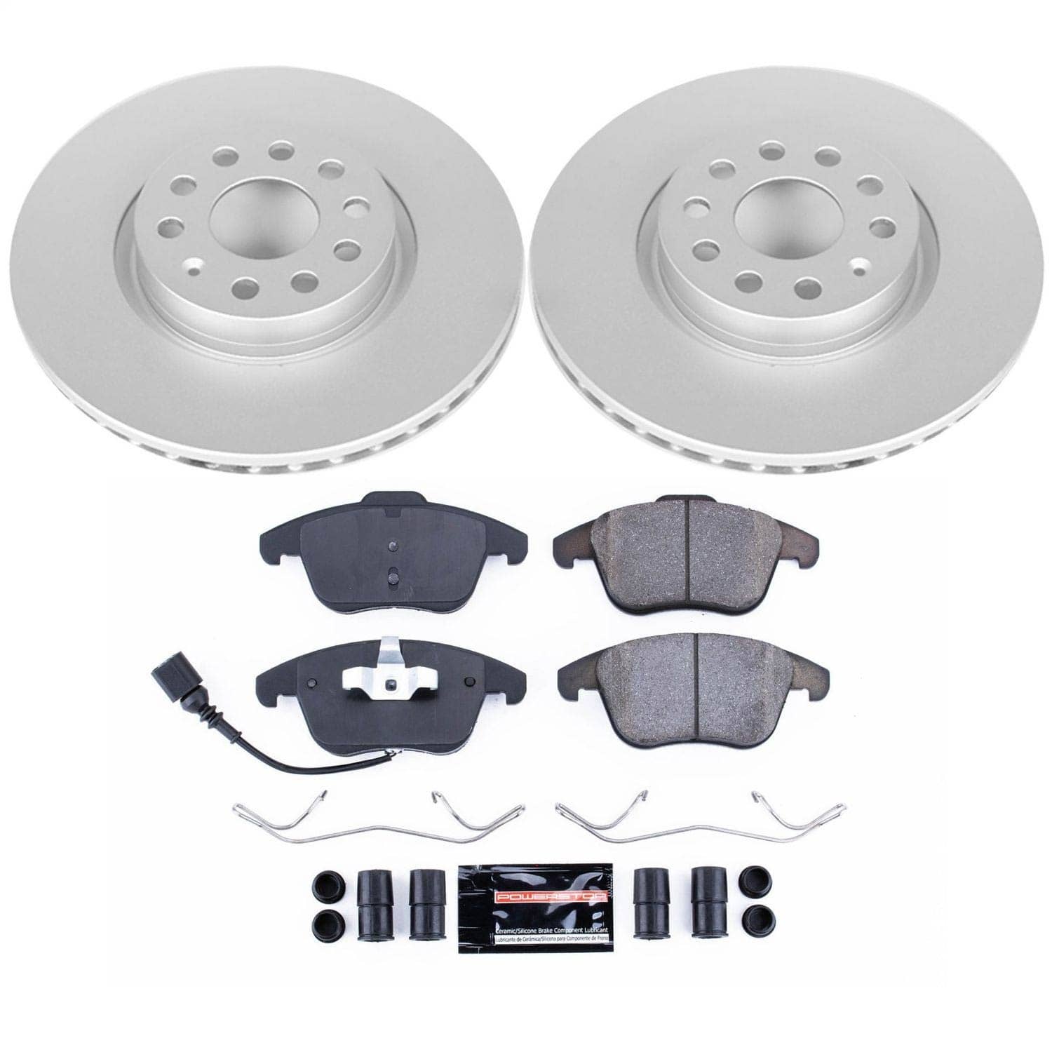 Power Stop - CRK2963 - Front - Disc Brake Pad and Rotor Kit