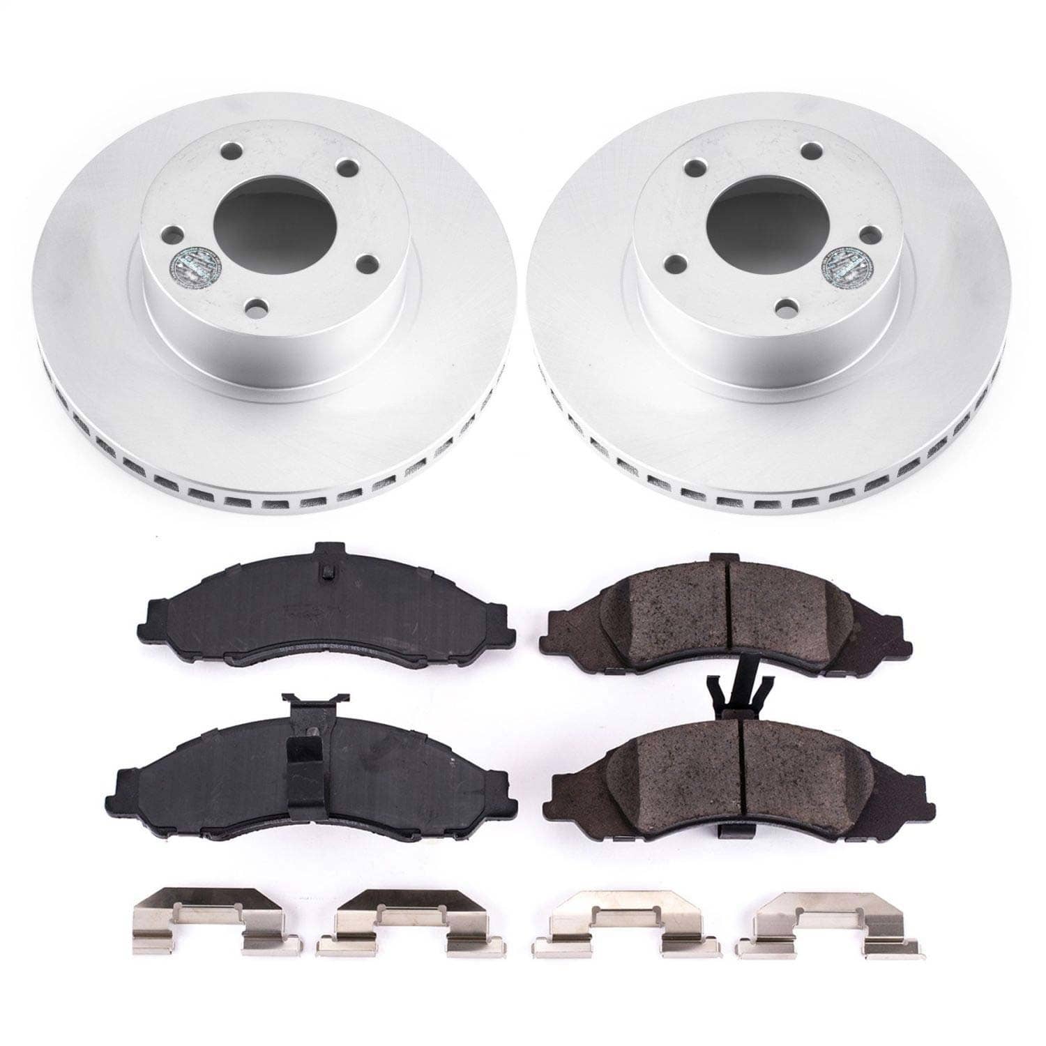 Power Stop - CRK2965 - Front - Disc Brake Pad and Rotor Kit