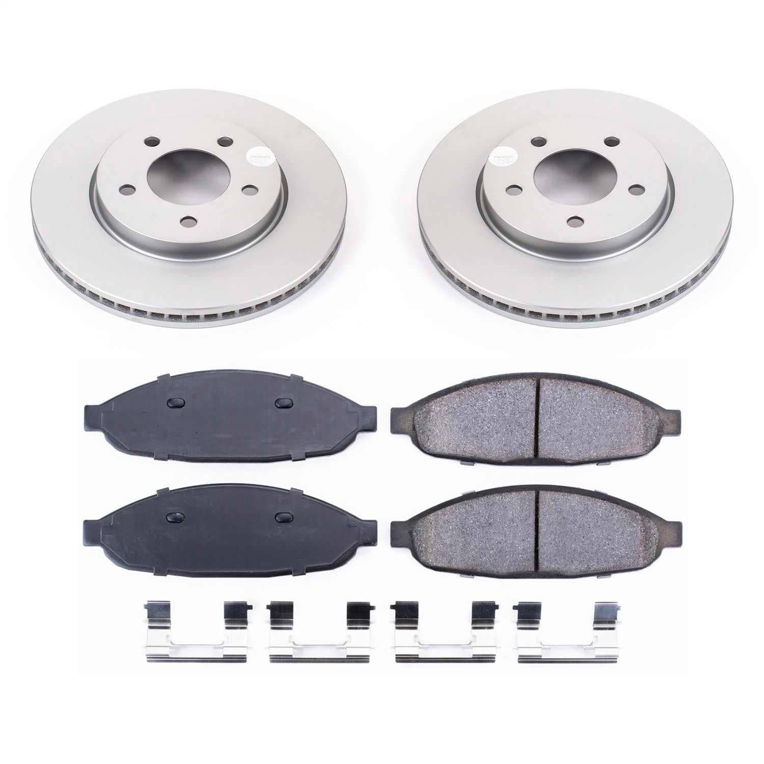 Power Stop - CRK3009 - Front - Disc Brake Pad and Rotor Kit
