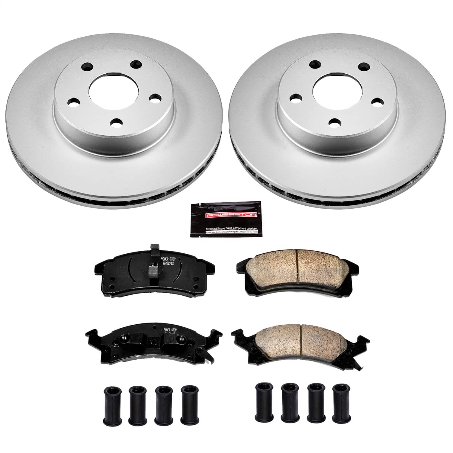 Power Stop - CRK3156 - Front - Disc Brake Pad and Rotor Kit
