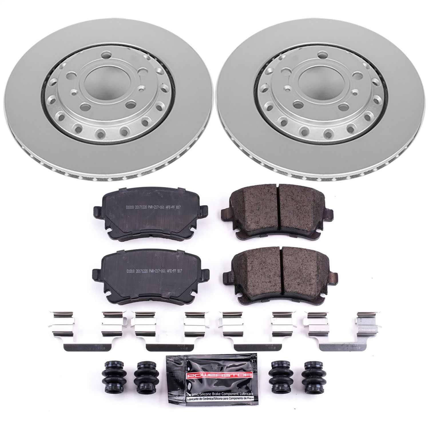 Power Stop - CRK4562 - Rear - Disc Brake Pad and Rotor Kit