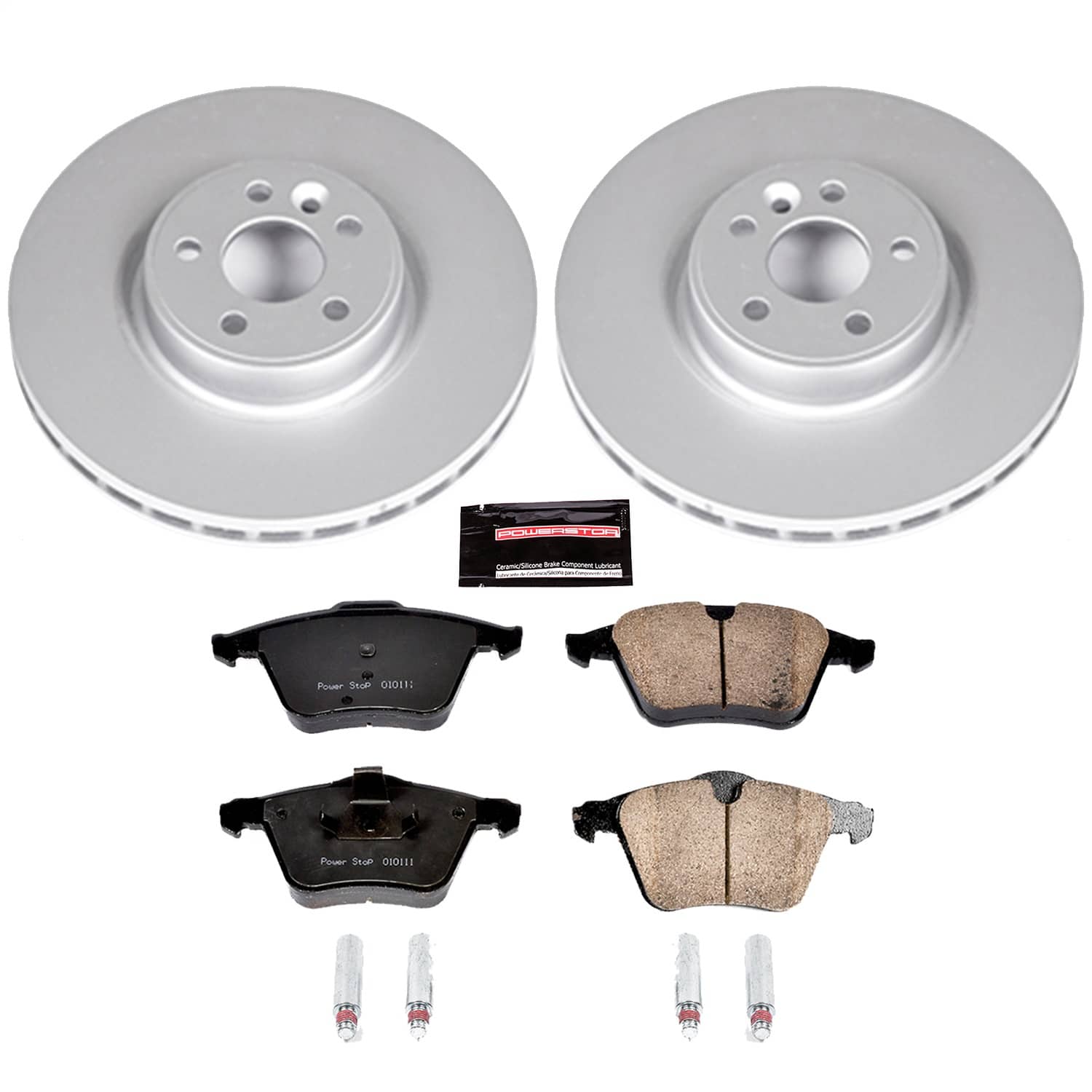 Power Stop - CRK4699 - Front - Disc Brake Pad and Rotor Kit