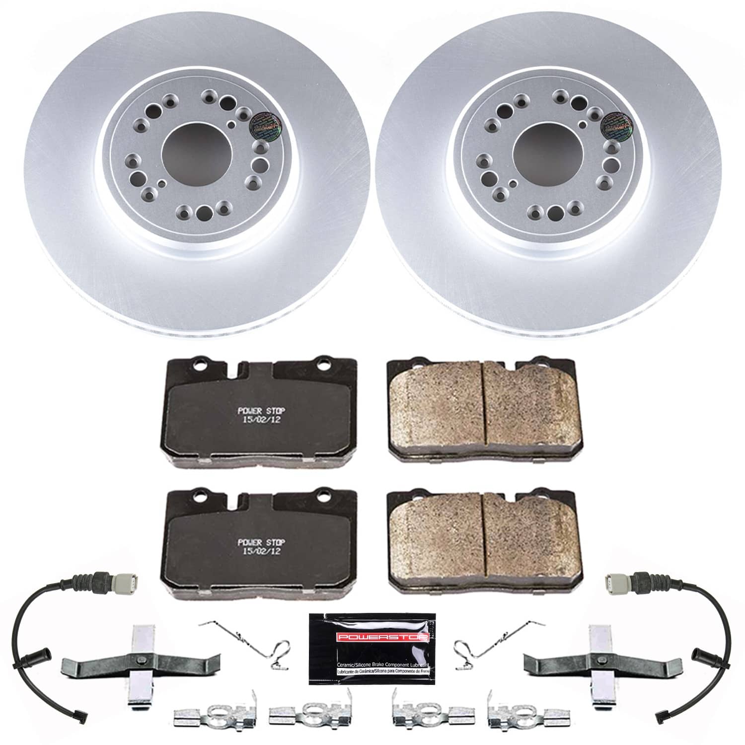 Power Stop - CRK5099 - Front - Disc Brake Pad and Rotor Kit