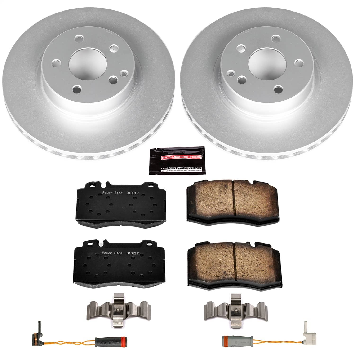 Power Stop - CRK5239 - Front - Disc Brake Pad and Rotor Kit
