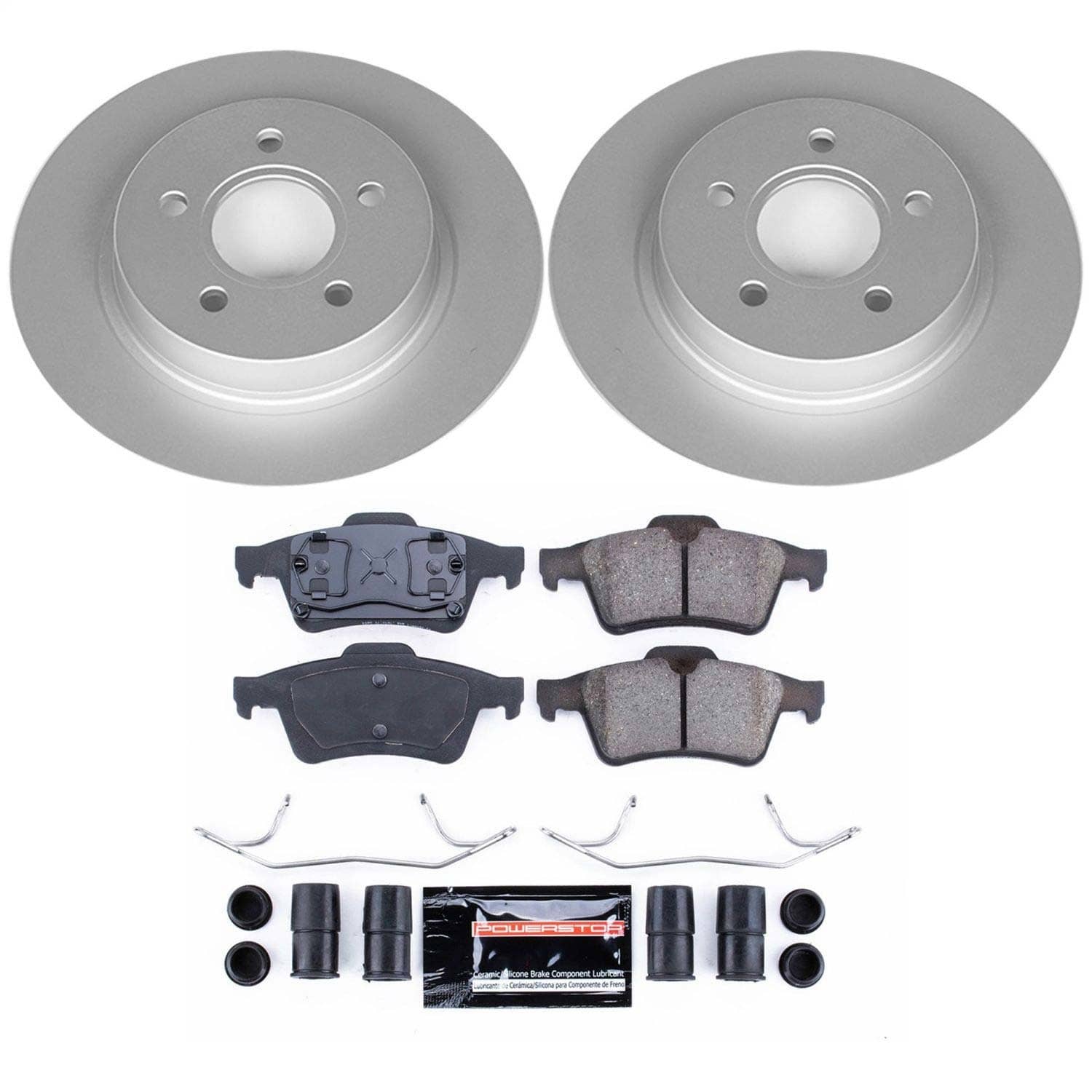 Power Stop - CRK5309 - Rear - Disc Brake Pad and Rotor Kit